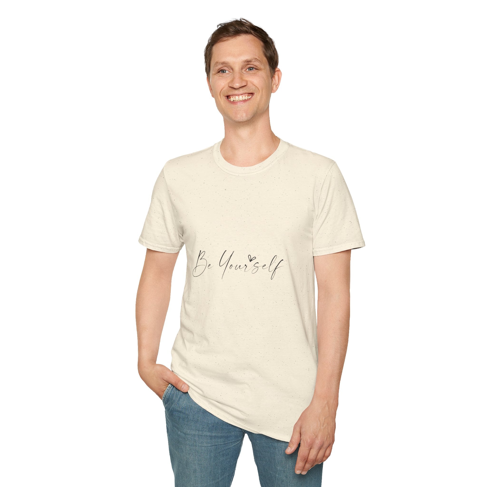 Unisex T-Shirt – "Be Yourself" Quote Tee - Positive Affirmation Shirt for Friends, Inspirational Tee