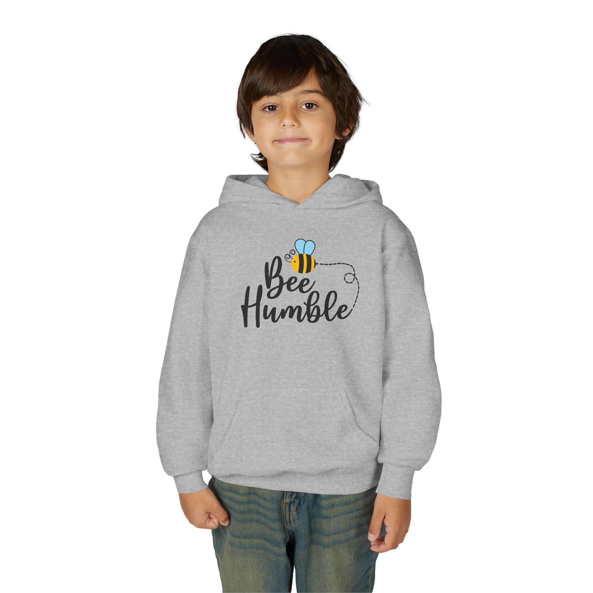 Bee Humble Unisex Kid's Hoodie – Smart Style with a Buzz