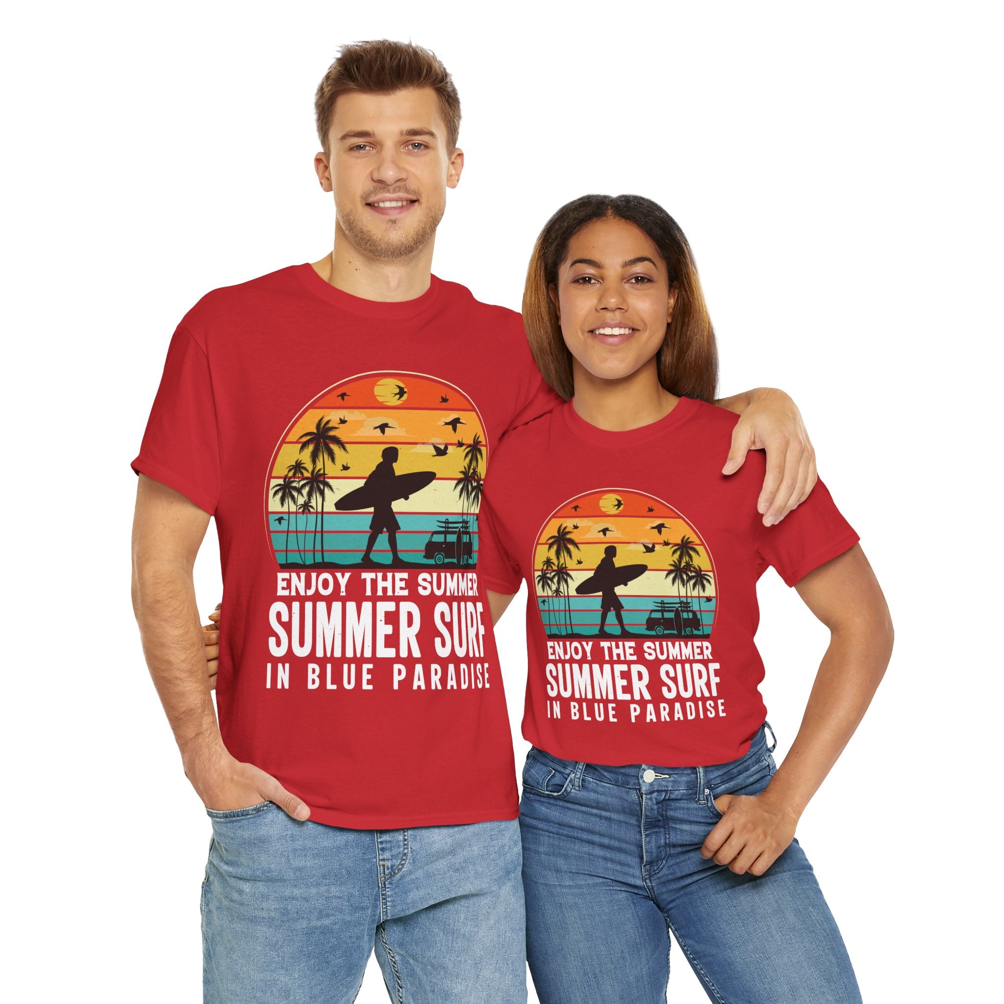 Summer Surf Van Sunset Shirt
