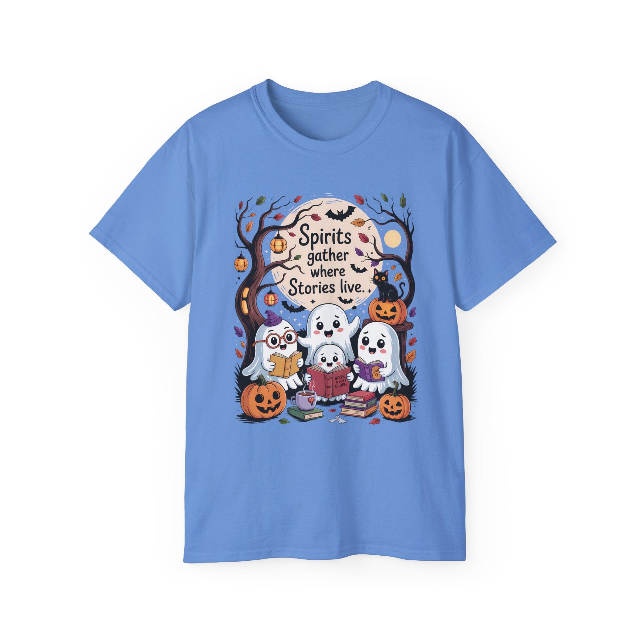 Halloween Ghost Book Club Tee | Gallory Hive