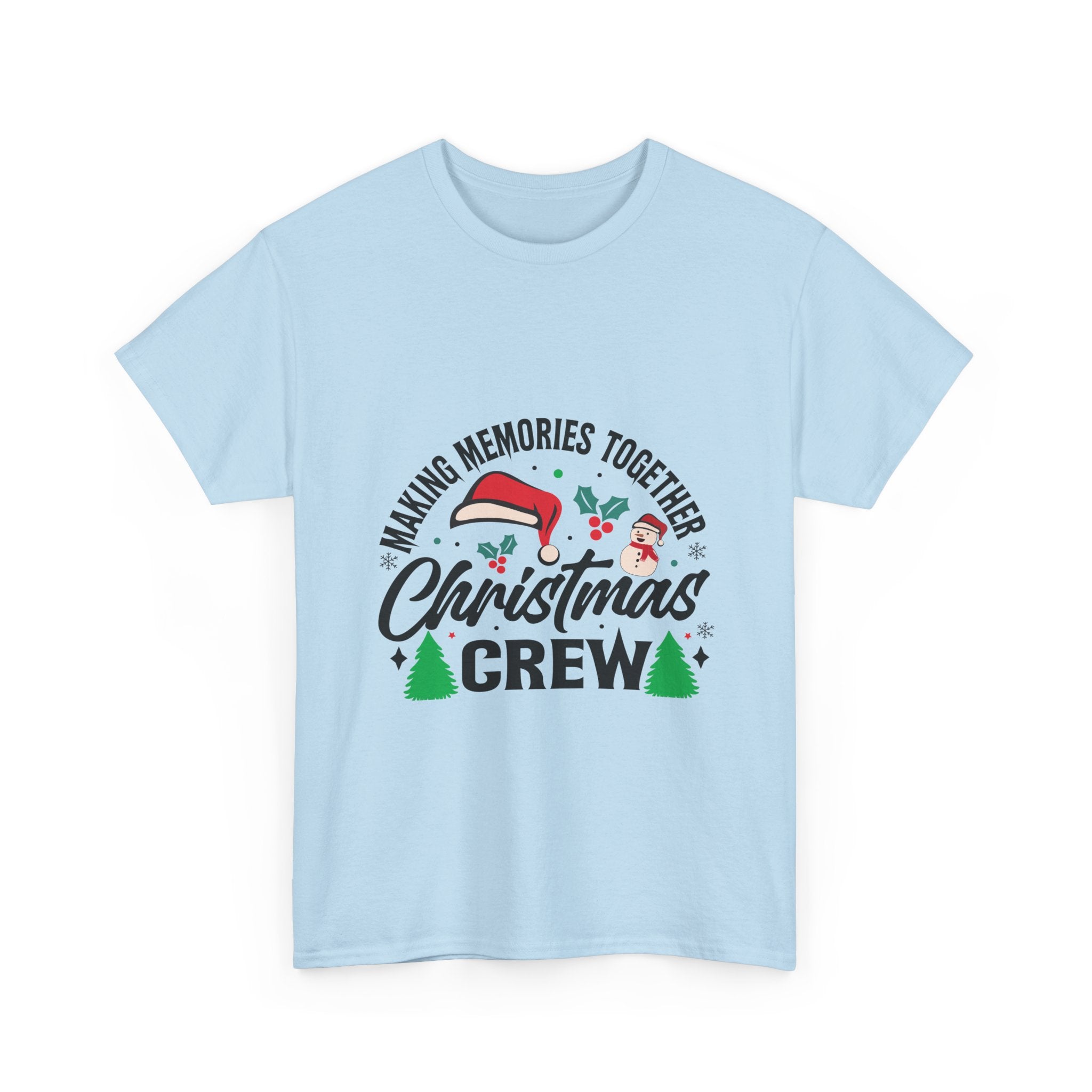 Santa Hat Snowman Xmas Trees Cute Tee | Gallory Hive