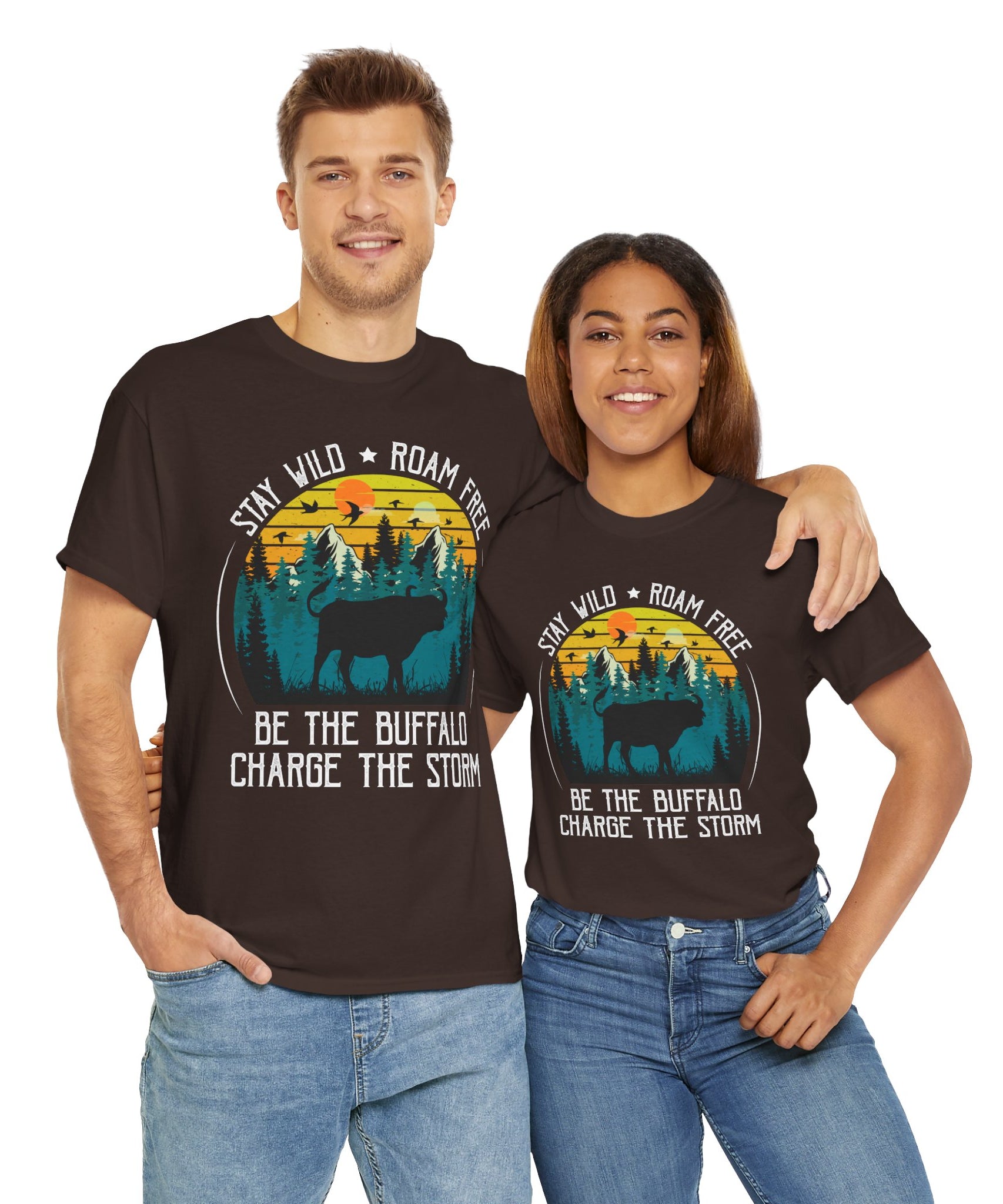 Wild Buffalo Mountain Graphic Tee