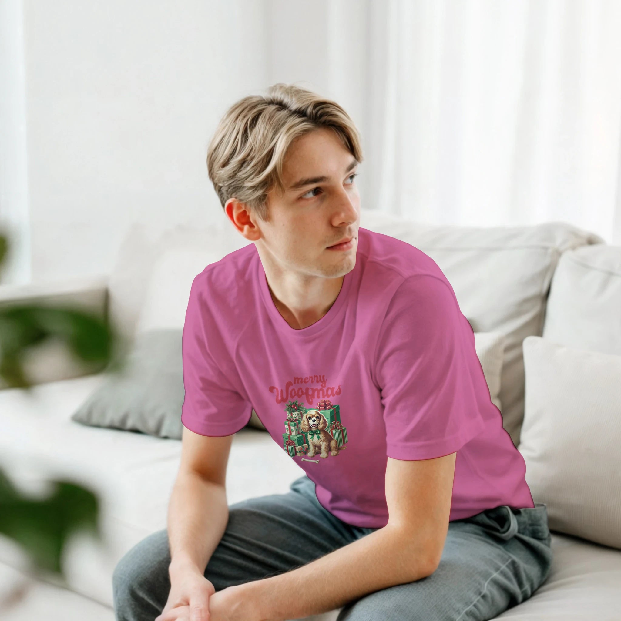 Vintage Puppy Christmas T-Shirt | Gallory Hive