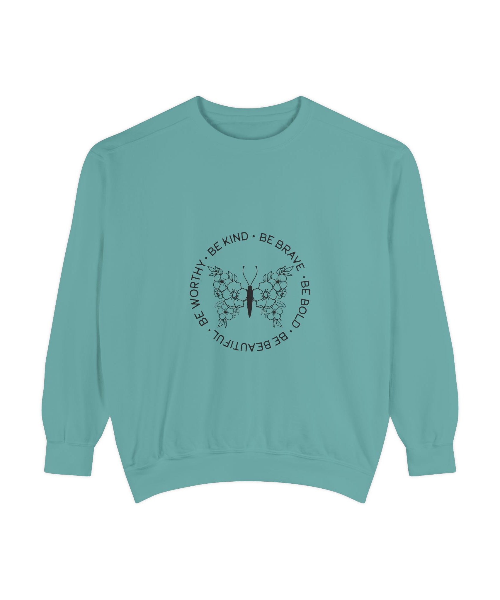 Inspirational Unisex Sweatshirt - Be Kind & Brave | Gallory Hive