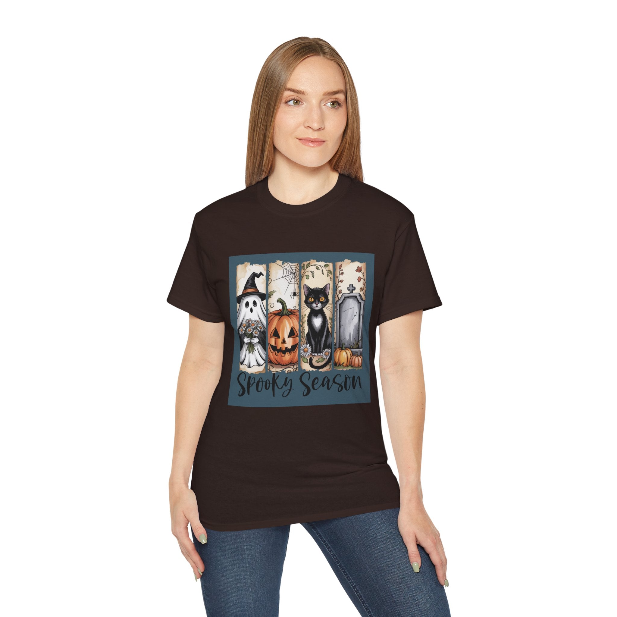 Unisex Spooky Season Tee - Inspirational Casual Wear, Christian T-Shirt, Motivational Gift, Faith-Based Apparel, Everyday Comfort