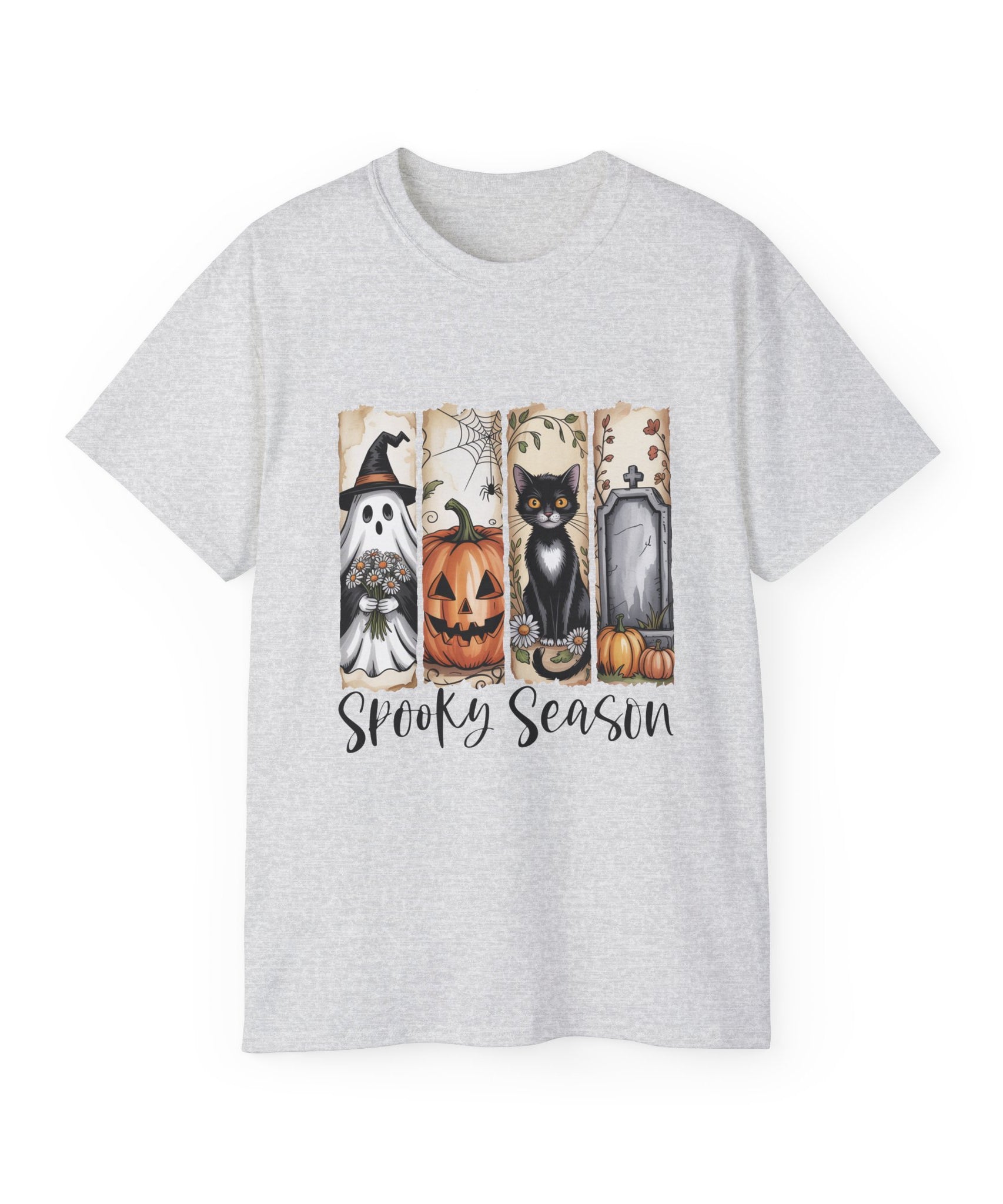 Unisex Spooky Season Tee - Inspirational Casual Wear, Christian T-Shirt, Motivational Gift, Faith-Based Apparel, Everyday Comfort - Gallory Hive