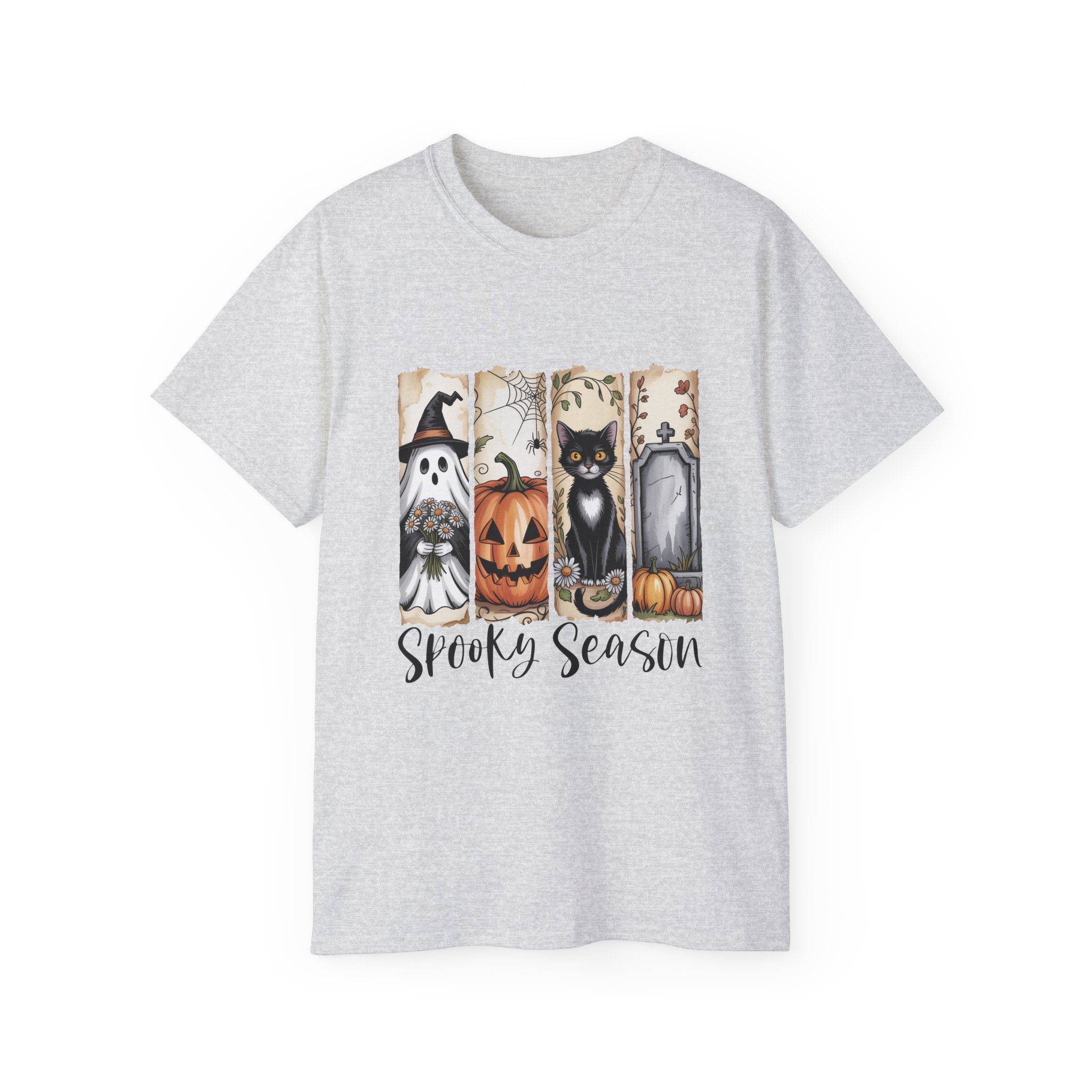 Unisex Spooky Season Tee - Inspirational Casual Wear, Christian T-Shirt, Motivational Gift, Faith-Based Apparel, Everyday Comfort - Gallory Hive