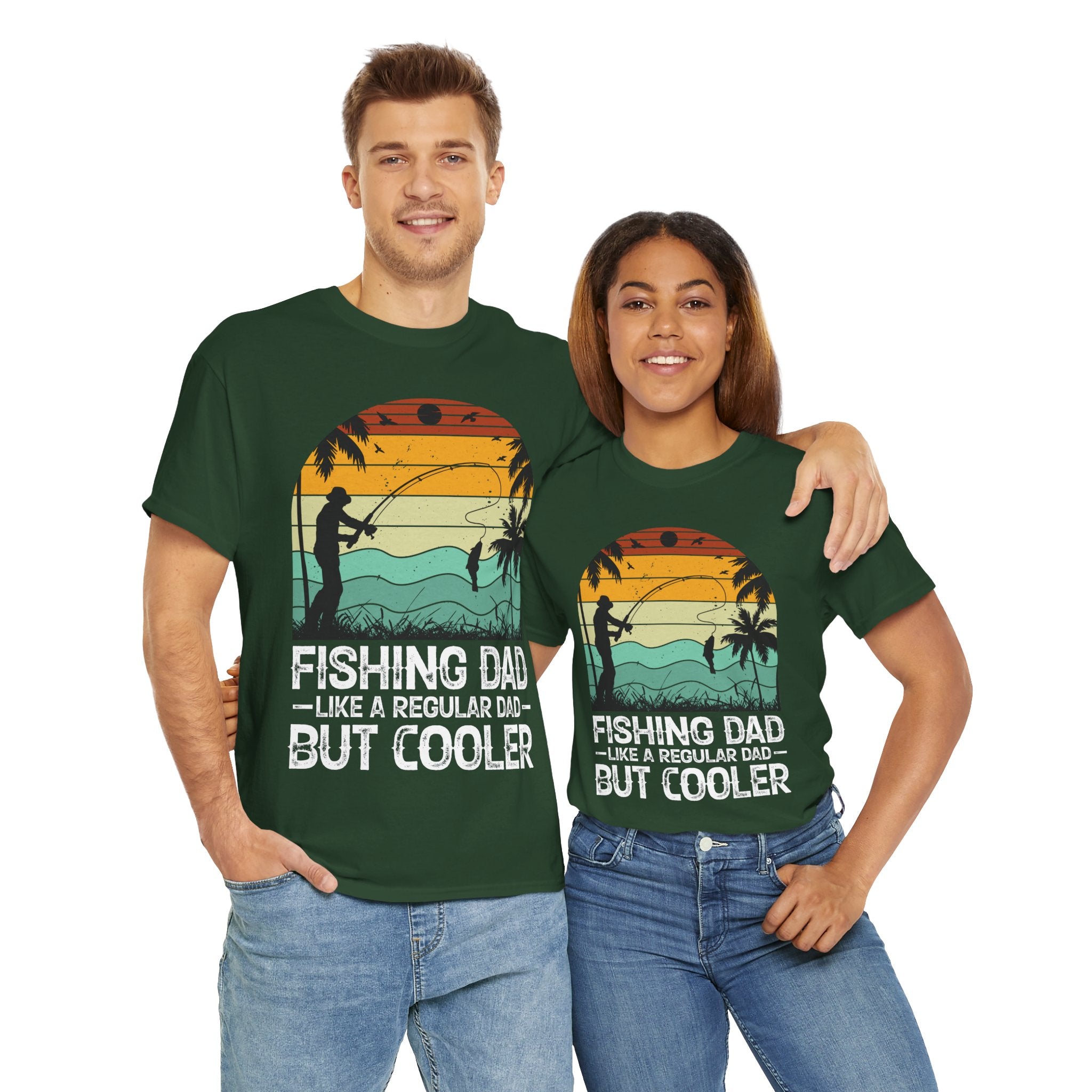 Minimalist Tropical Fishing Tee