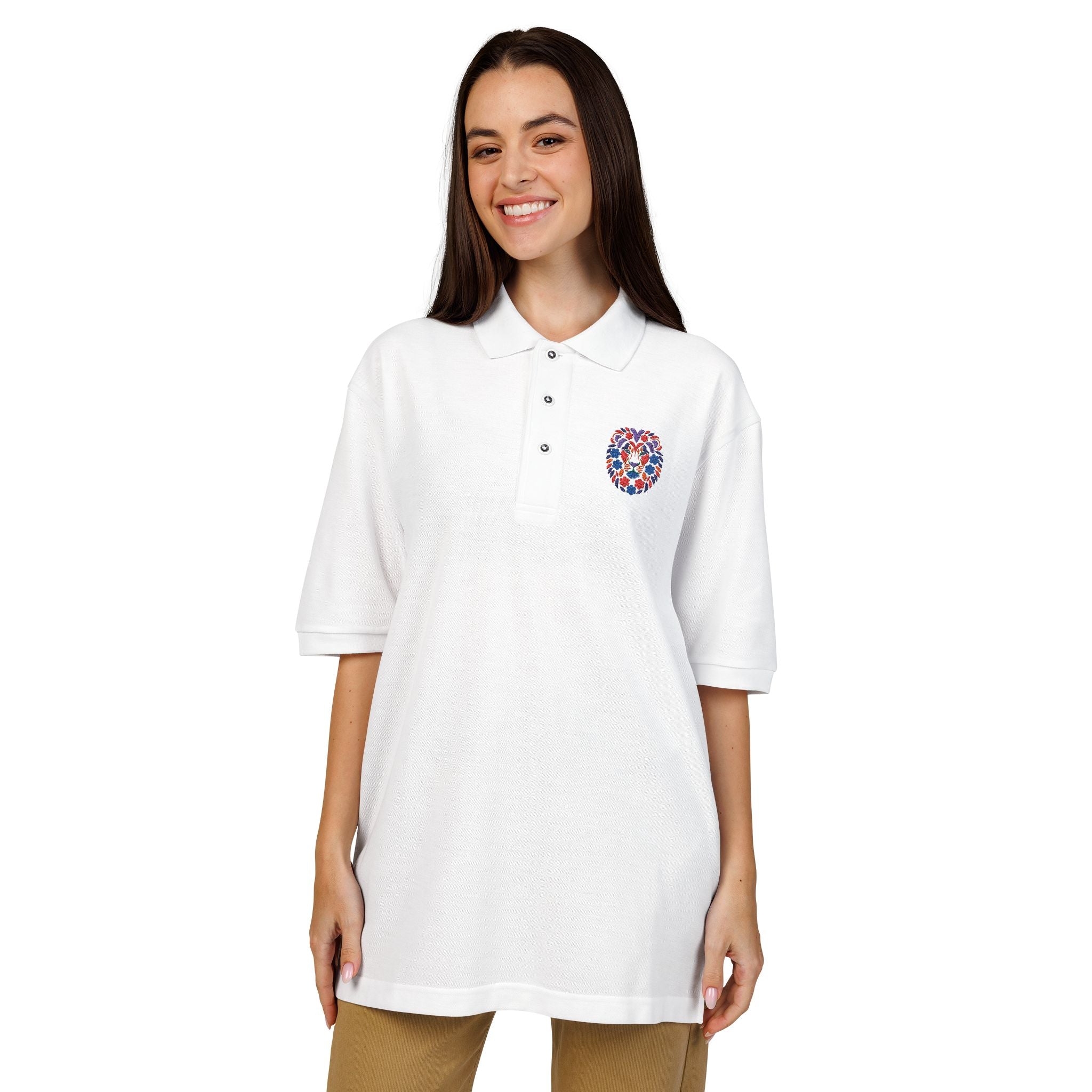 Embroidery Polo Shirt - Stylish, Comfortable, Unisex Shirt for Casual and Office Wear, Perfect Gift for Birthdays and Holidays