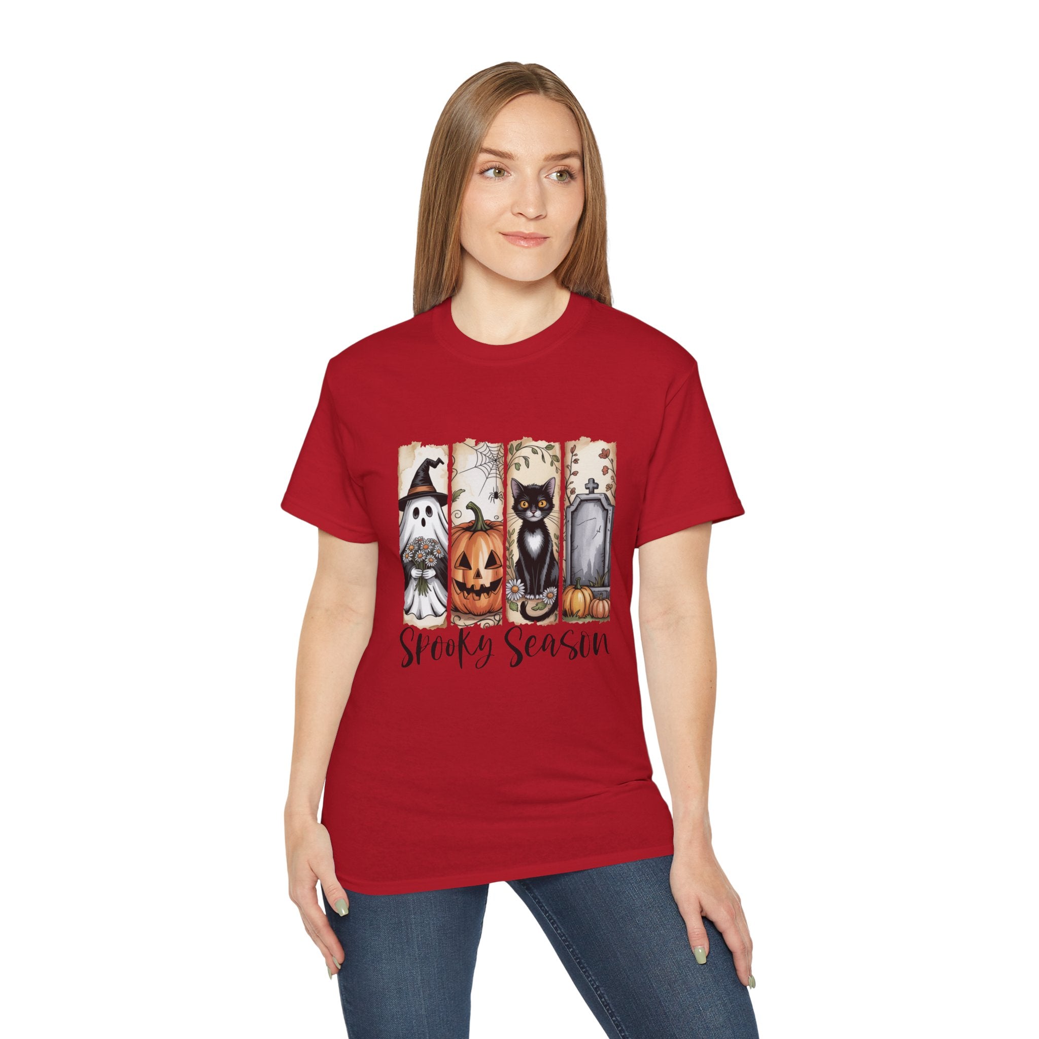 Unisex Spooky Season Tee - Inspirational Casual Wear, Christian T-Shirt, Motivational Gift, Faith-Based Apparel, Everyday Comfort