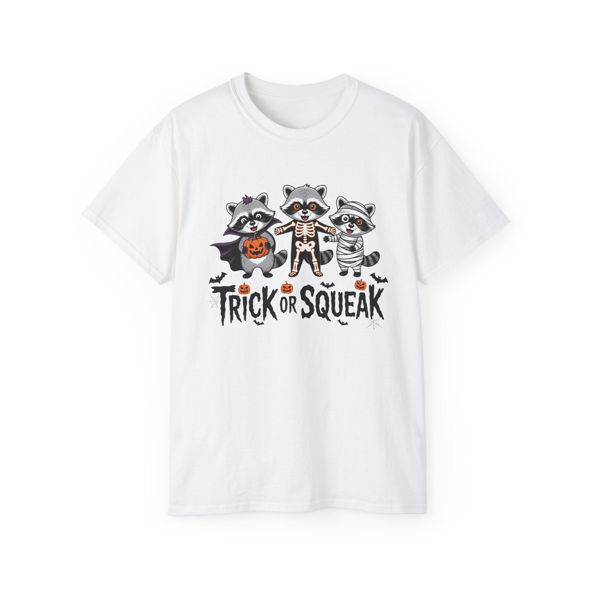 Cute Spooky Raccoon Halloween T-Shirt | Gallory Hive