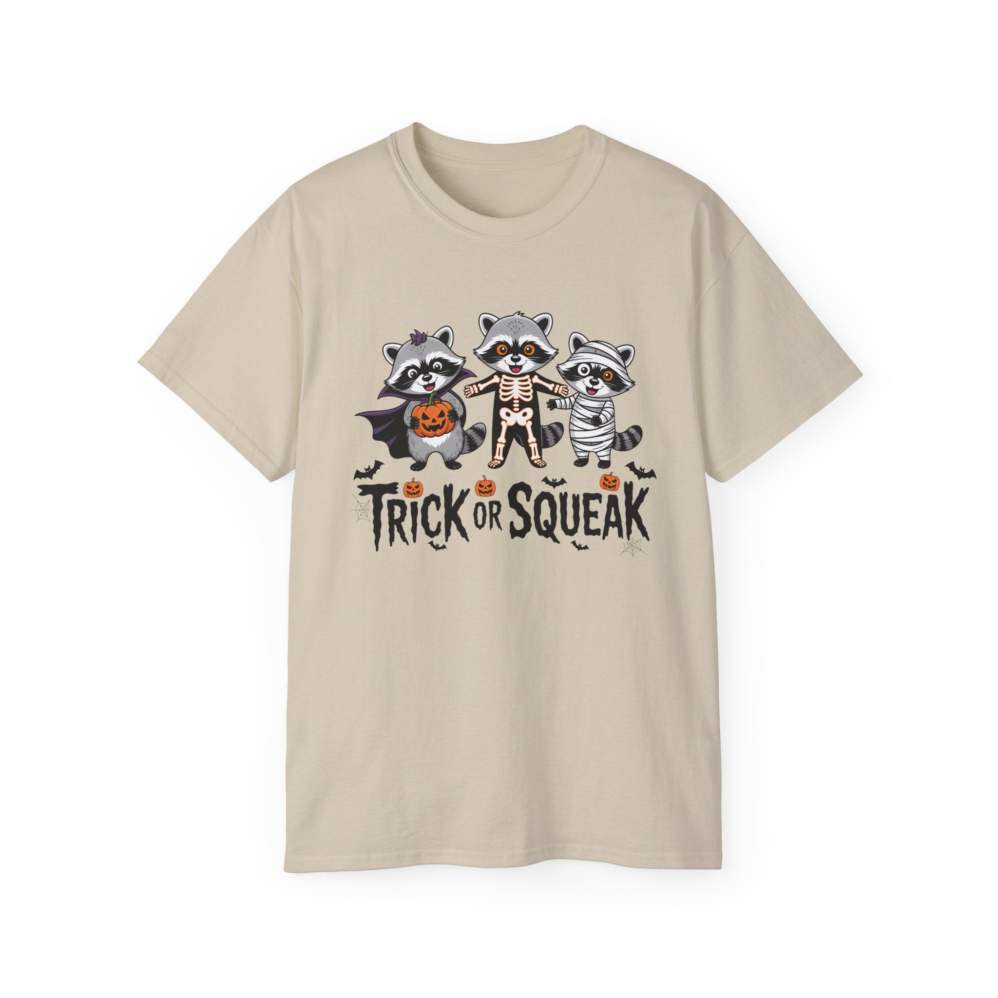 Cute Spooky Raccoon Halloween T-Shirt | Gallory Hive