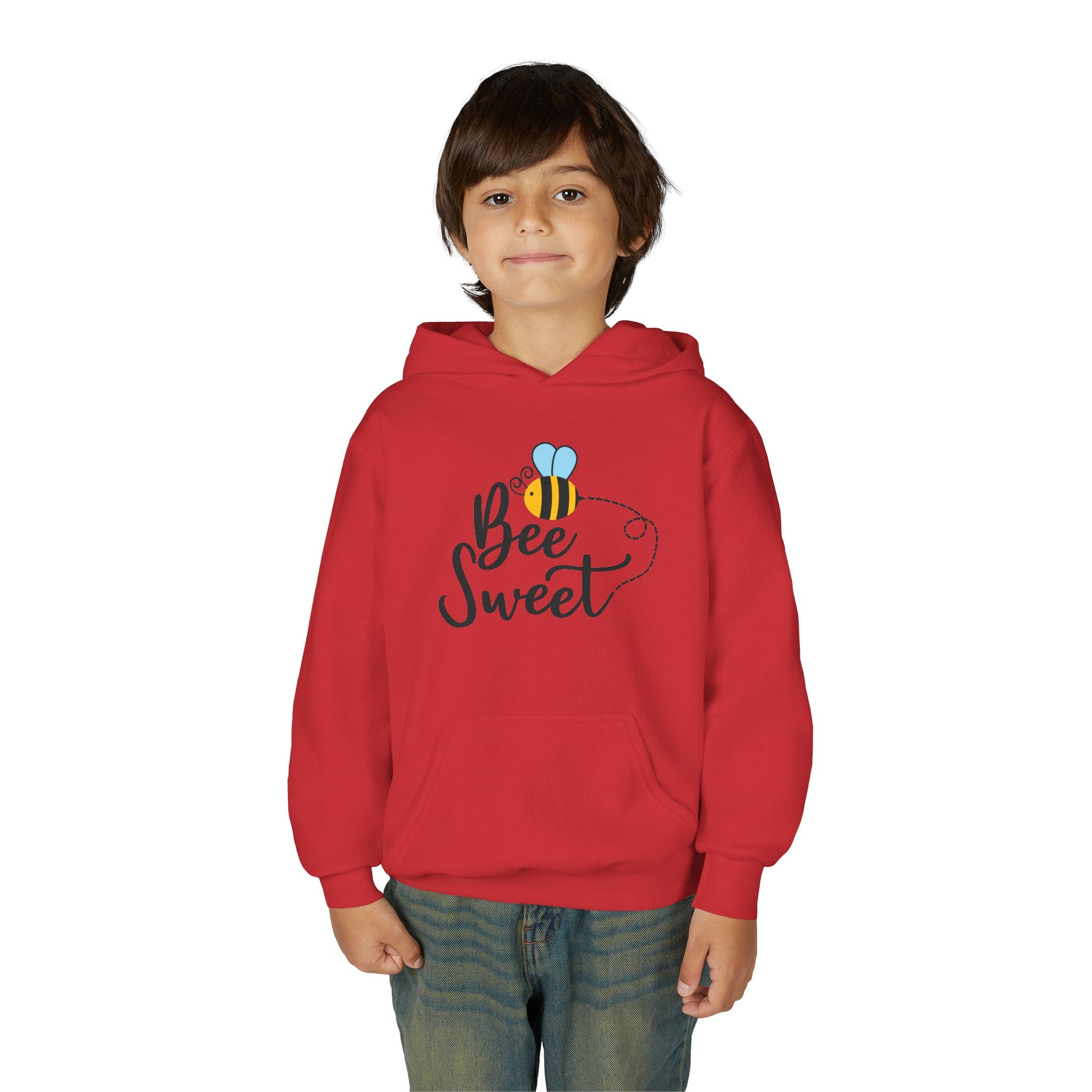 Bee Sweet Unisex Kid's Hoodie – Punny Bee Design for Little Thinkers