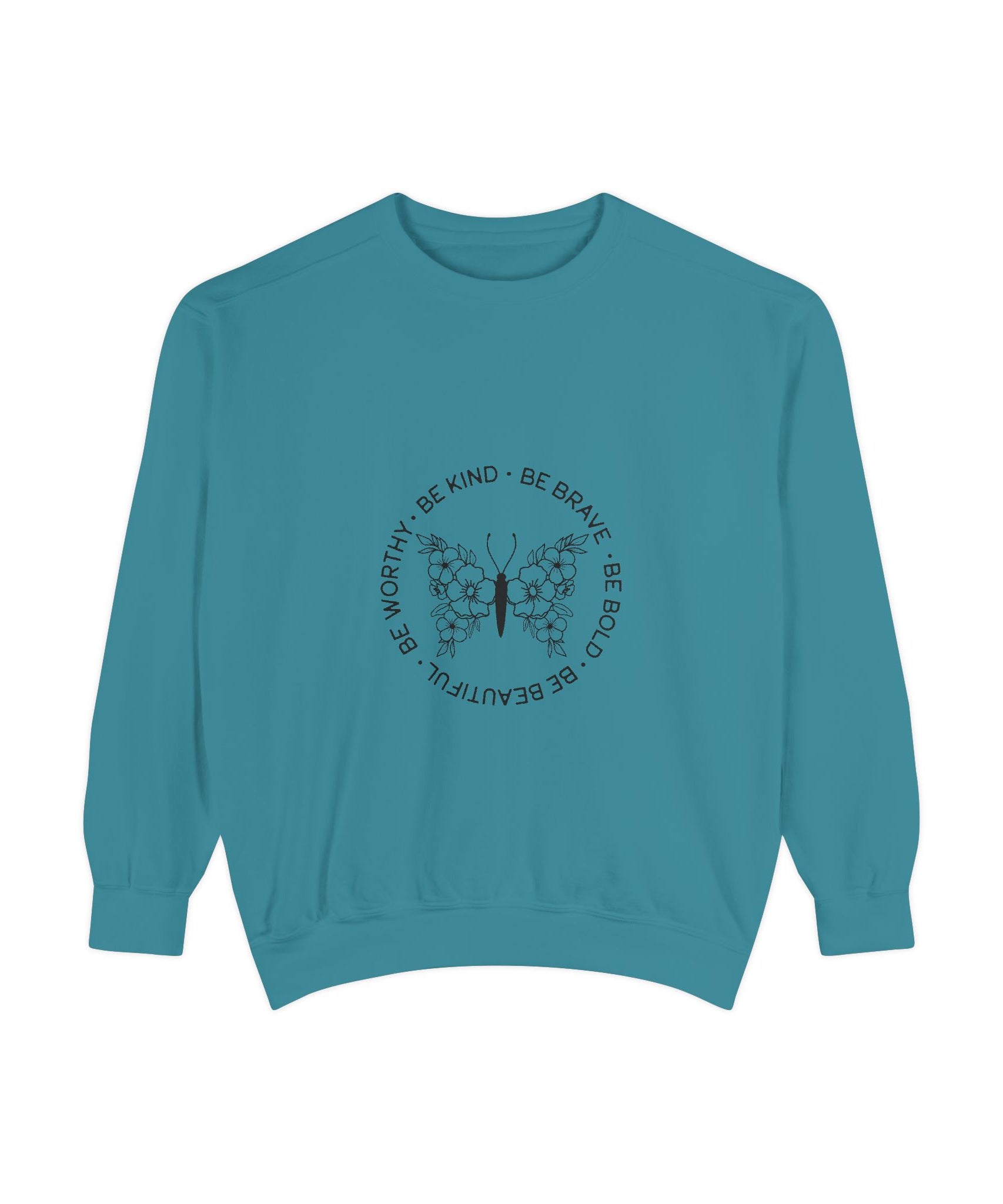 Inspirational Unisex Sweatshirt - Be Kind & Brave