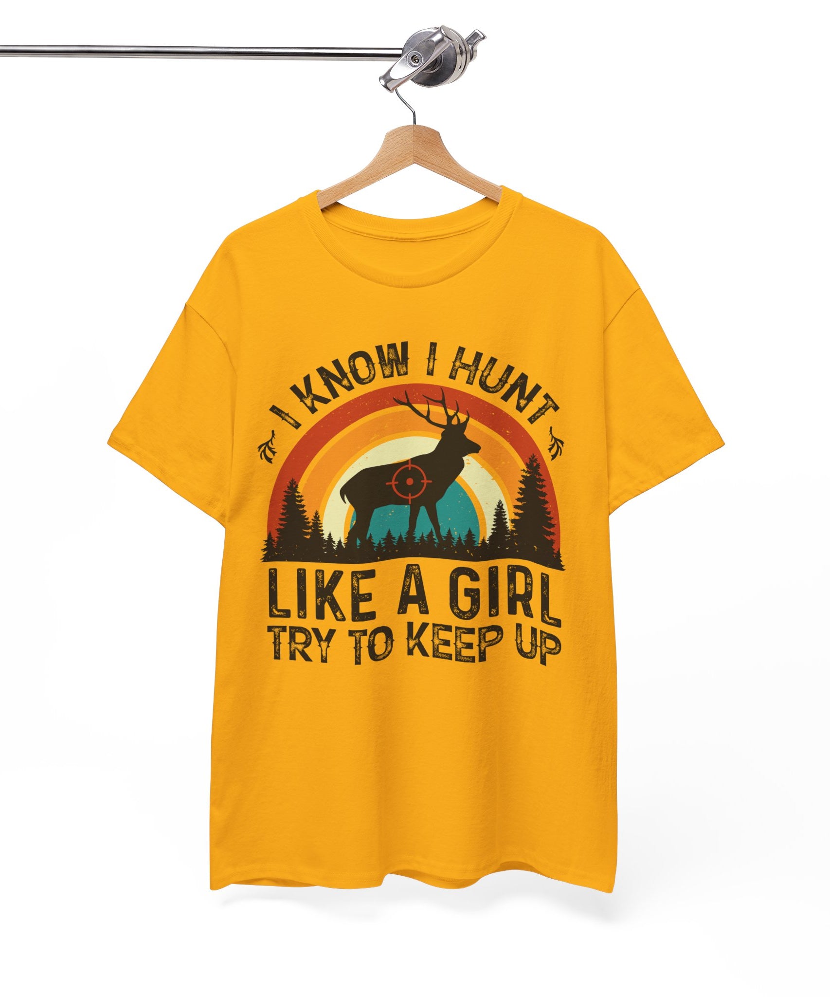 Sunset Target Deer Shirt – Hunting Vibes | Gallory Hive