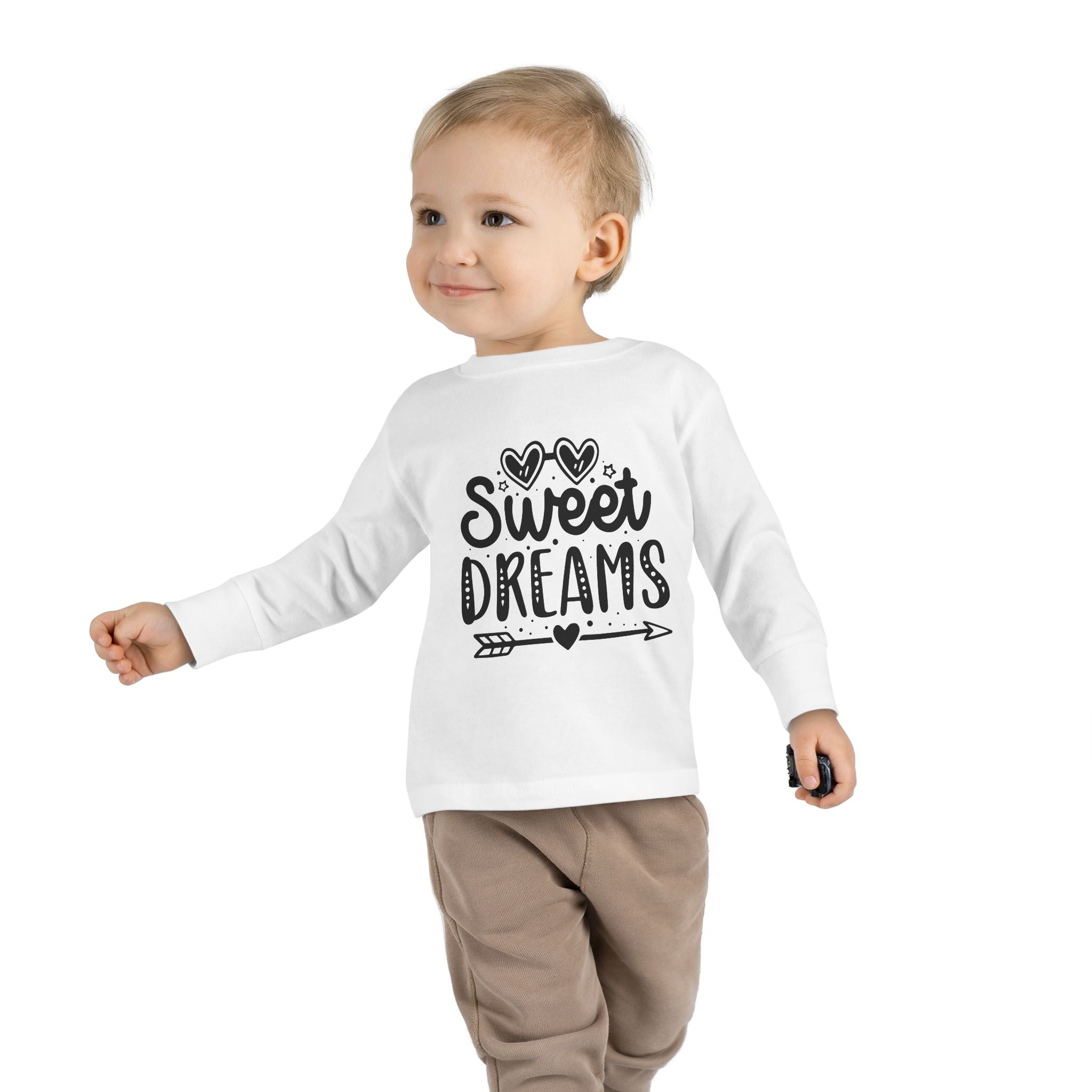 Toddler Long Sleeve Tee - Cute Gift for Dads and Family Celebrations