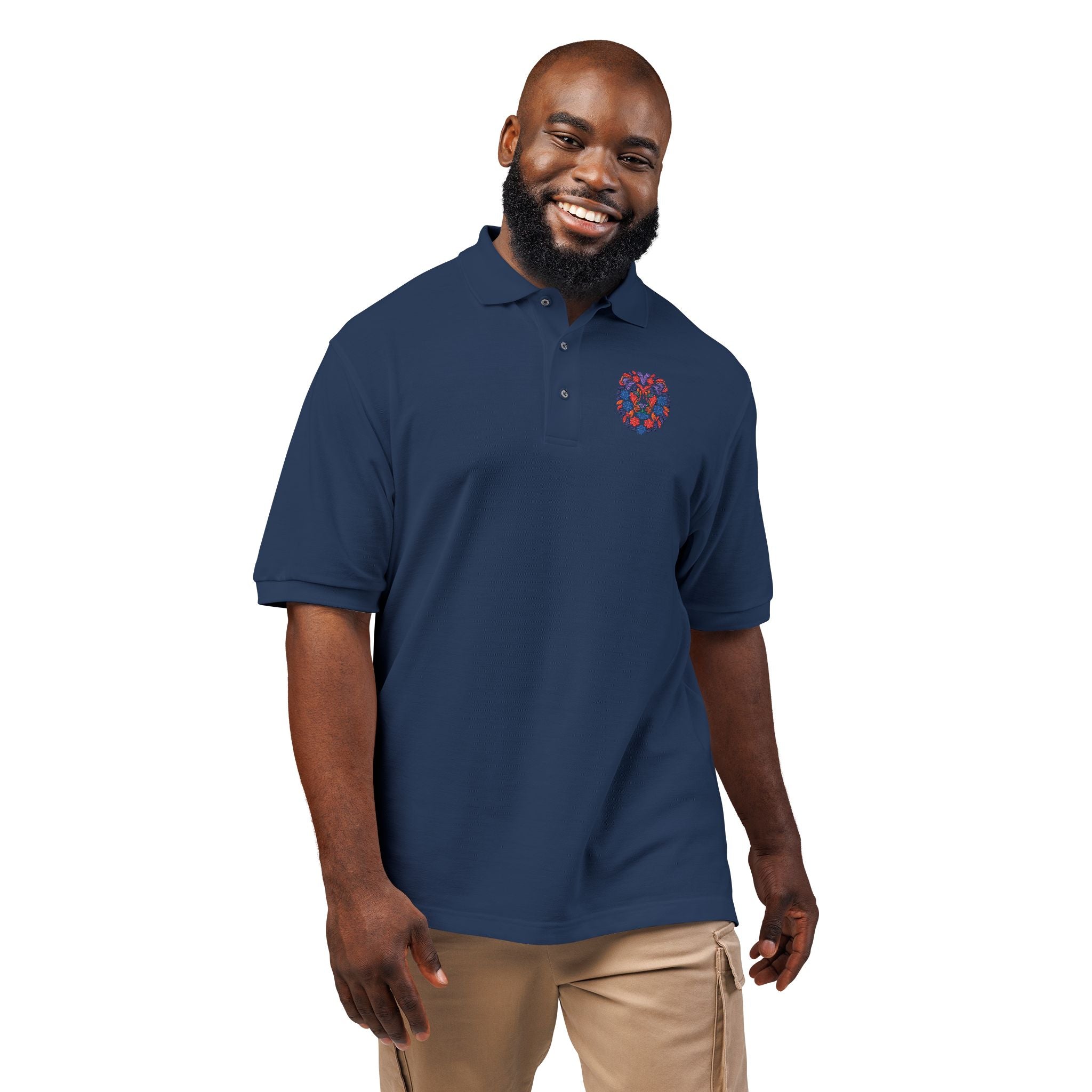 Embroidery Polo Shirt - Stylish, Comfortable, Unisex Shirt for Casual and Office Wear, Perfect Gift for Birthdays and Holidays