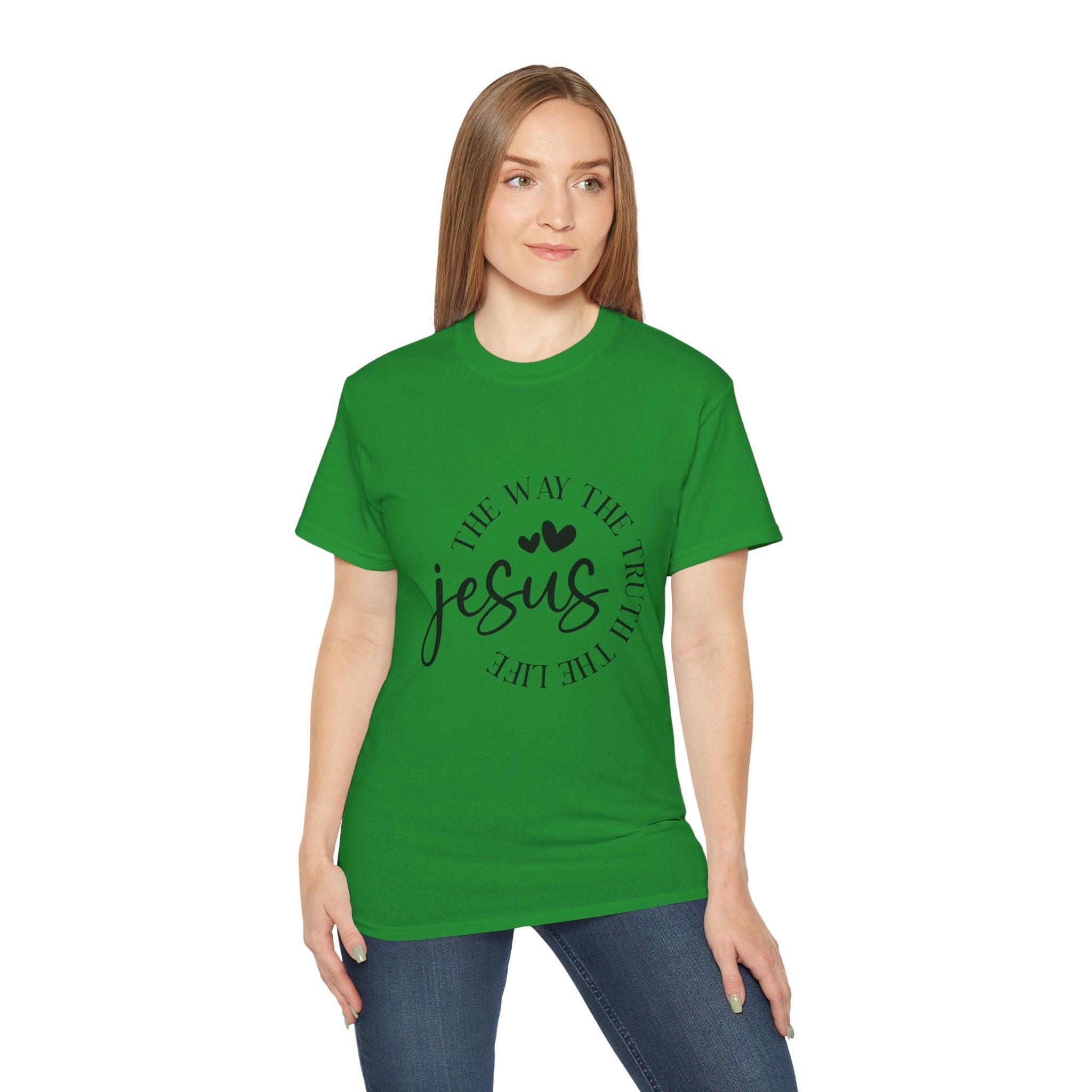 Unisex The way the Truth Tee - Inspirational Casual Wear, Christian T-Shirt, Motivational Gift, Faith-Based Apparel, Everyday Comfort