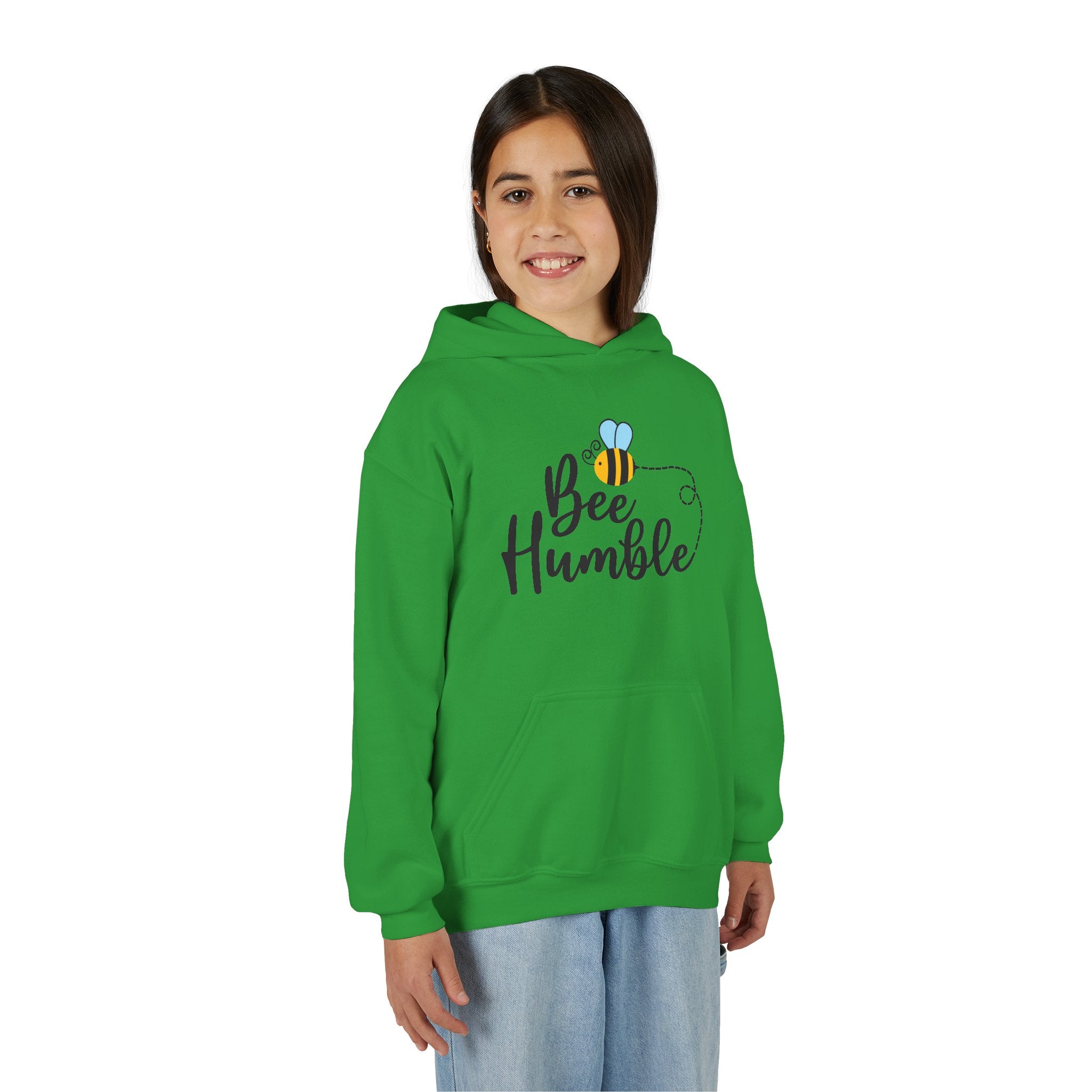 Bee Humble Unisex Kid's Hoodie – Smart Style with a Buzz
