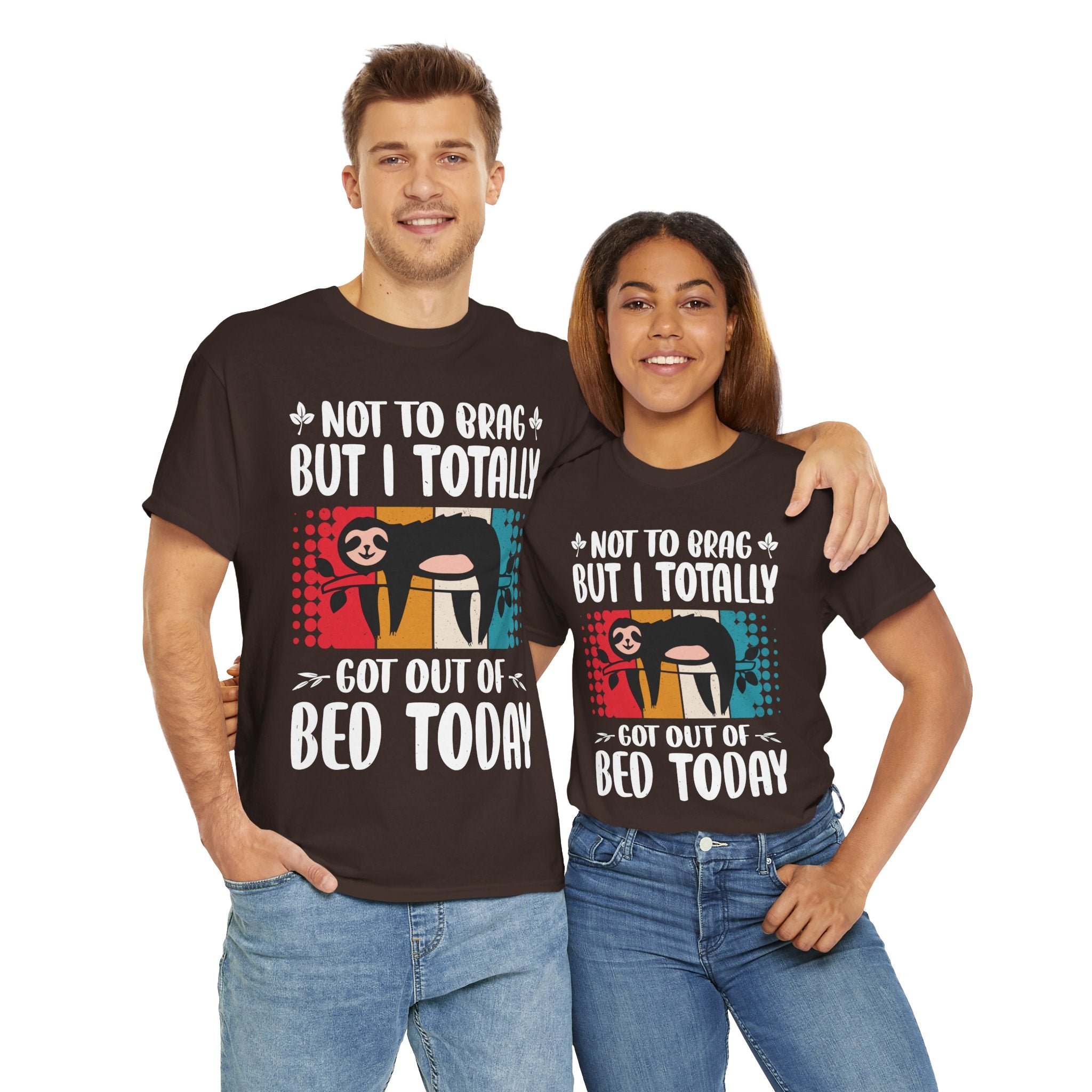 Vintage Got Out of Bed Sloth T-Shirt