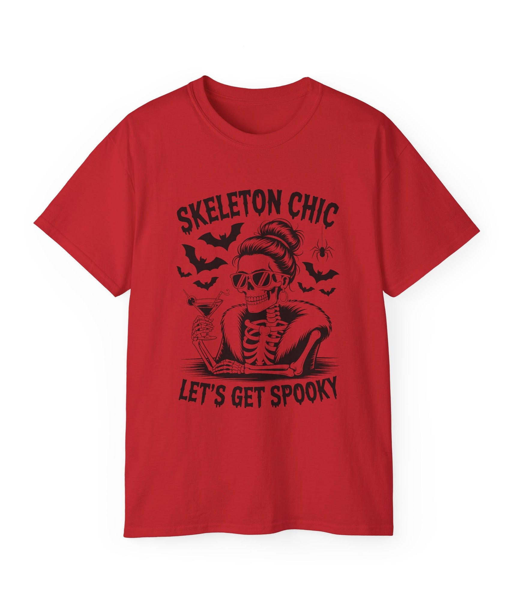 Vintage Rock Skeleton Halloween Shirt | Gallory Hive