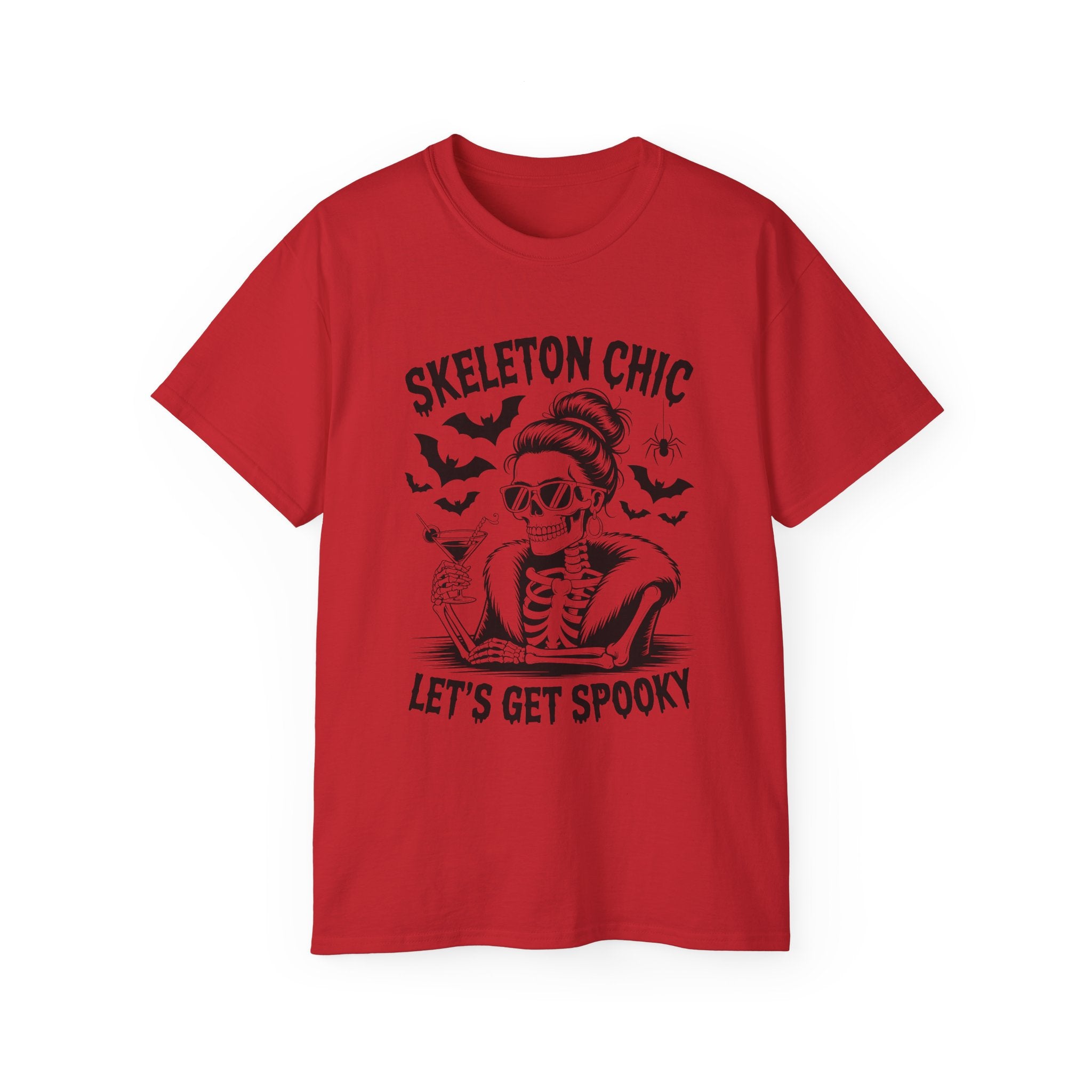 Vintage Rock Skeleton Halloween Shirt | Gallory Hive
