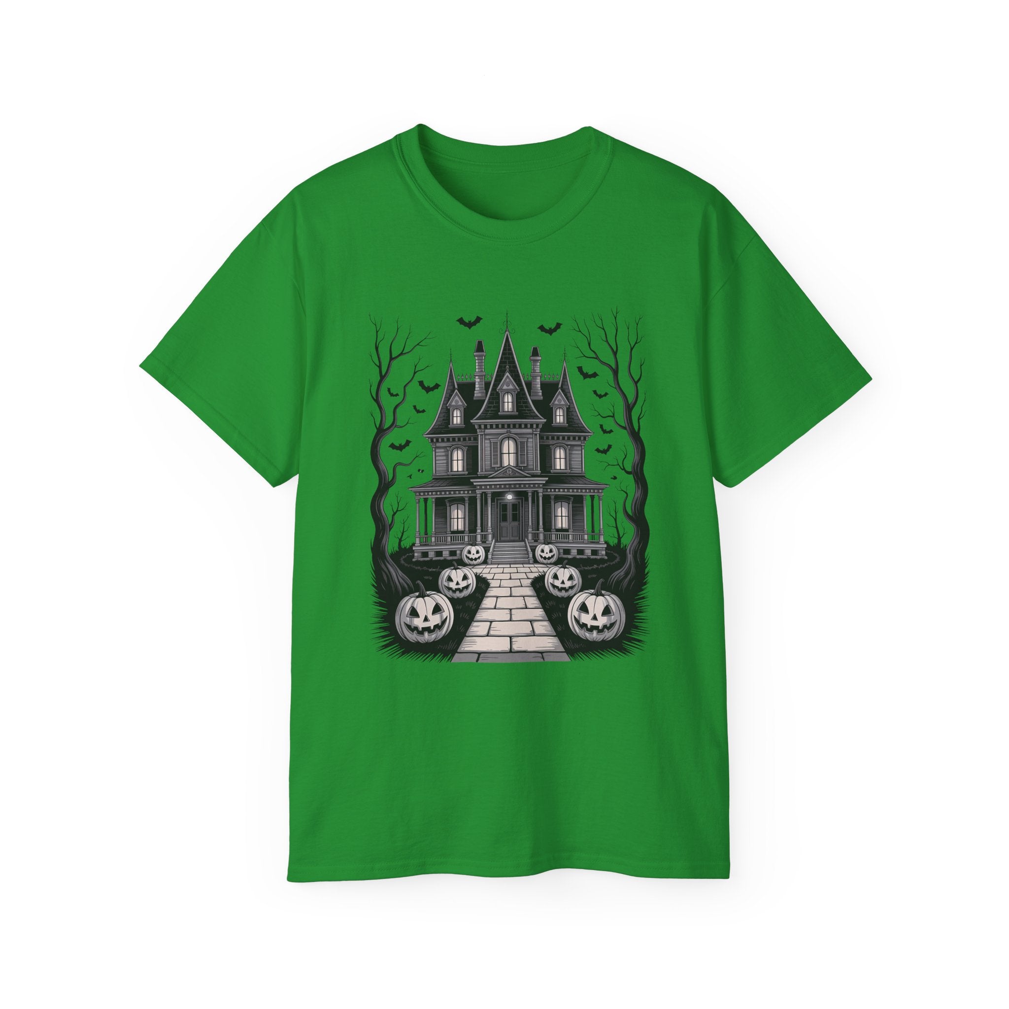 Haunted House Halloween Night Tee