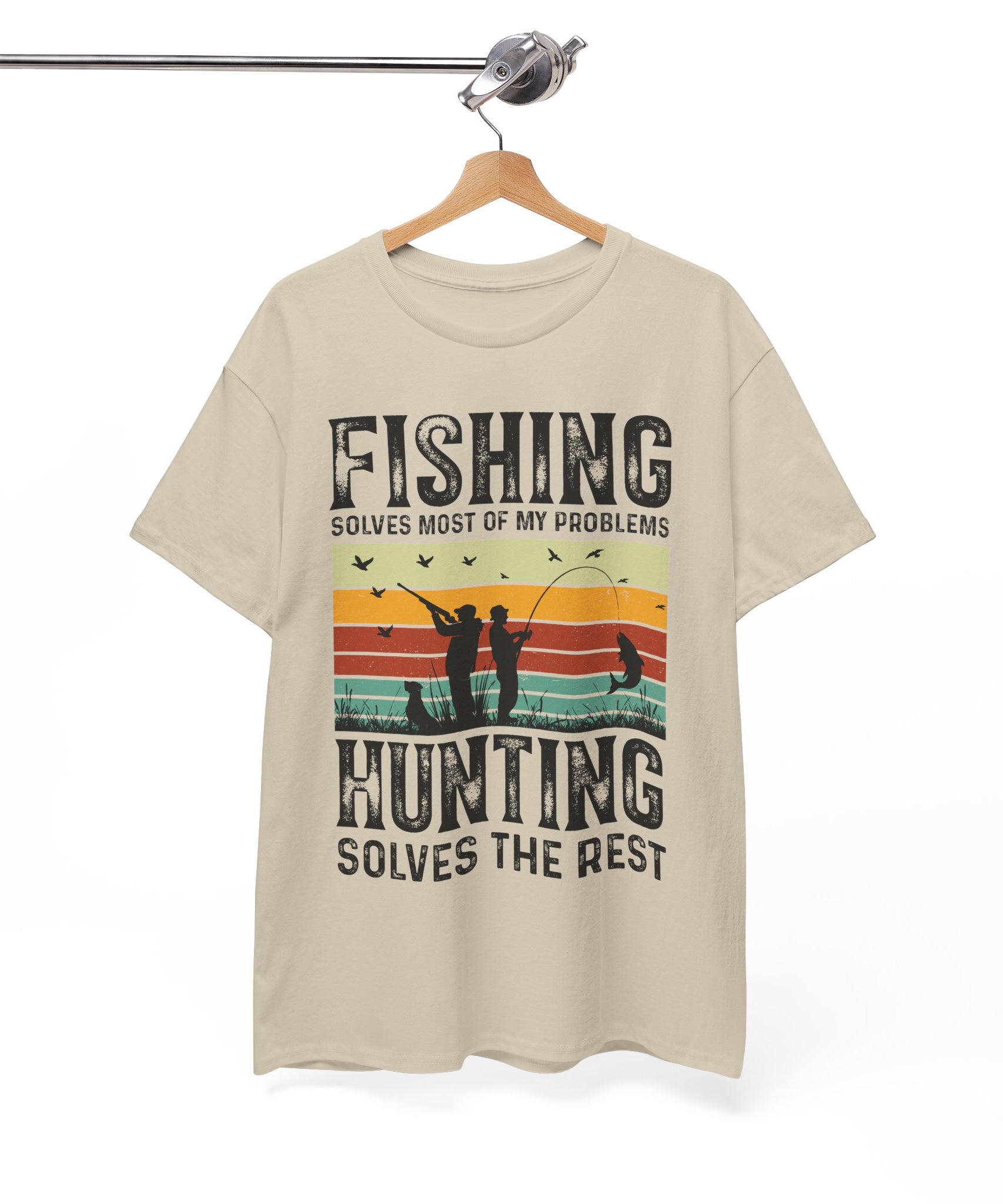Funny Hunt and Fish Shirt for Men | Gallory Hive