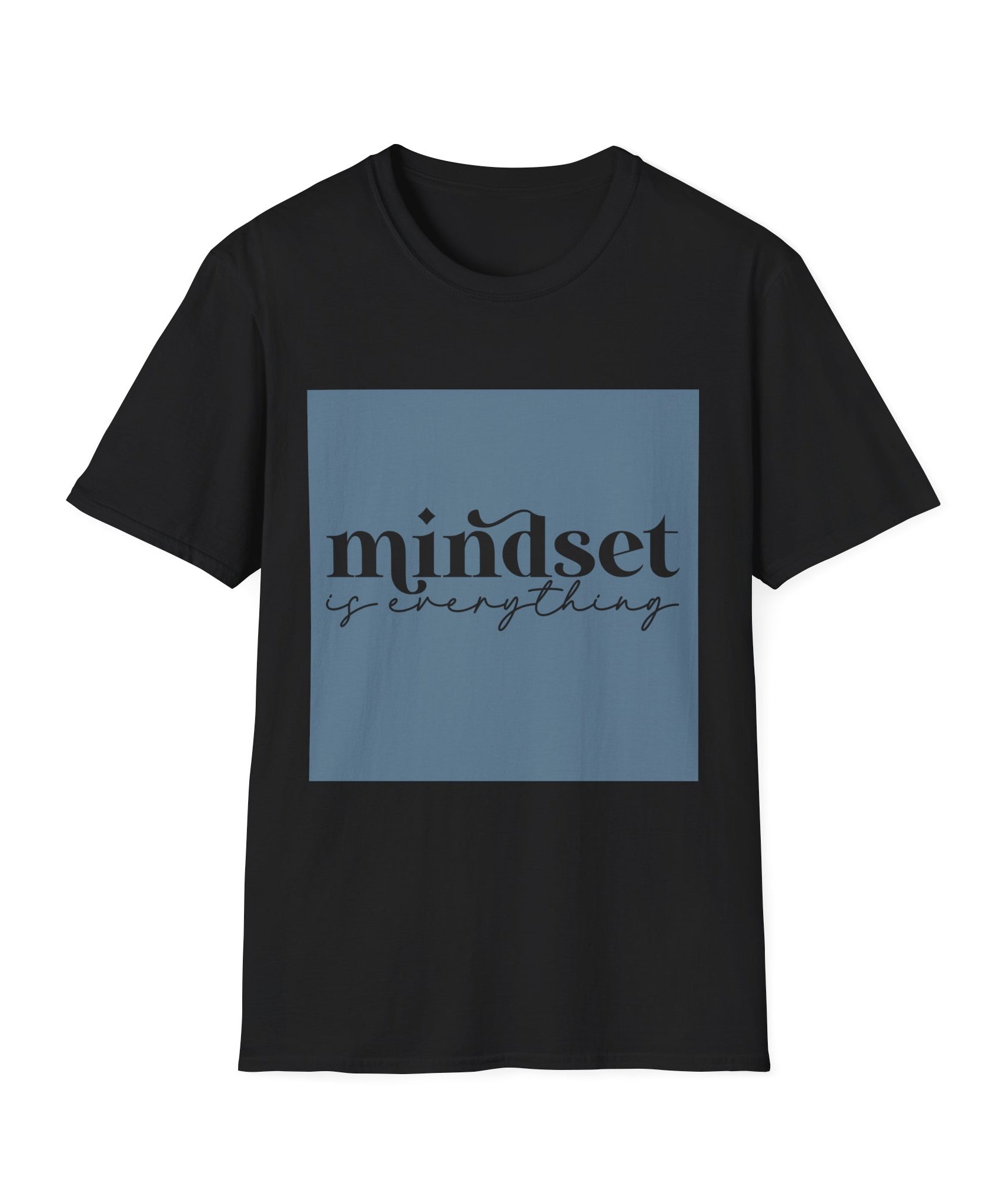 Unisex T-Shirt – "Mindset Is Everything" Motivational Quote Tee - Positive Affirmation Shirt for Friends, Inspirational Tee - Gallory Hive