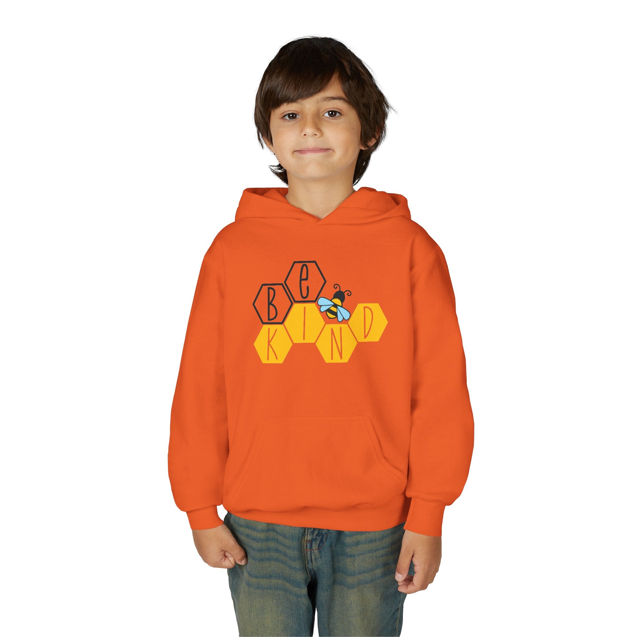 Bee Kind Unisex Kid's Hoodie – Cozy, Cute & Full of Heart