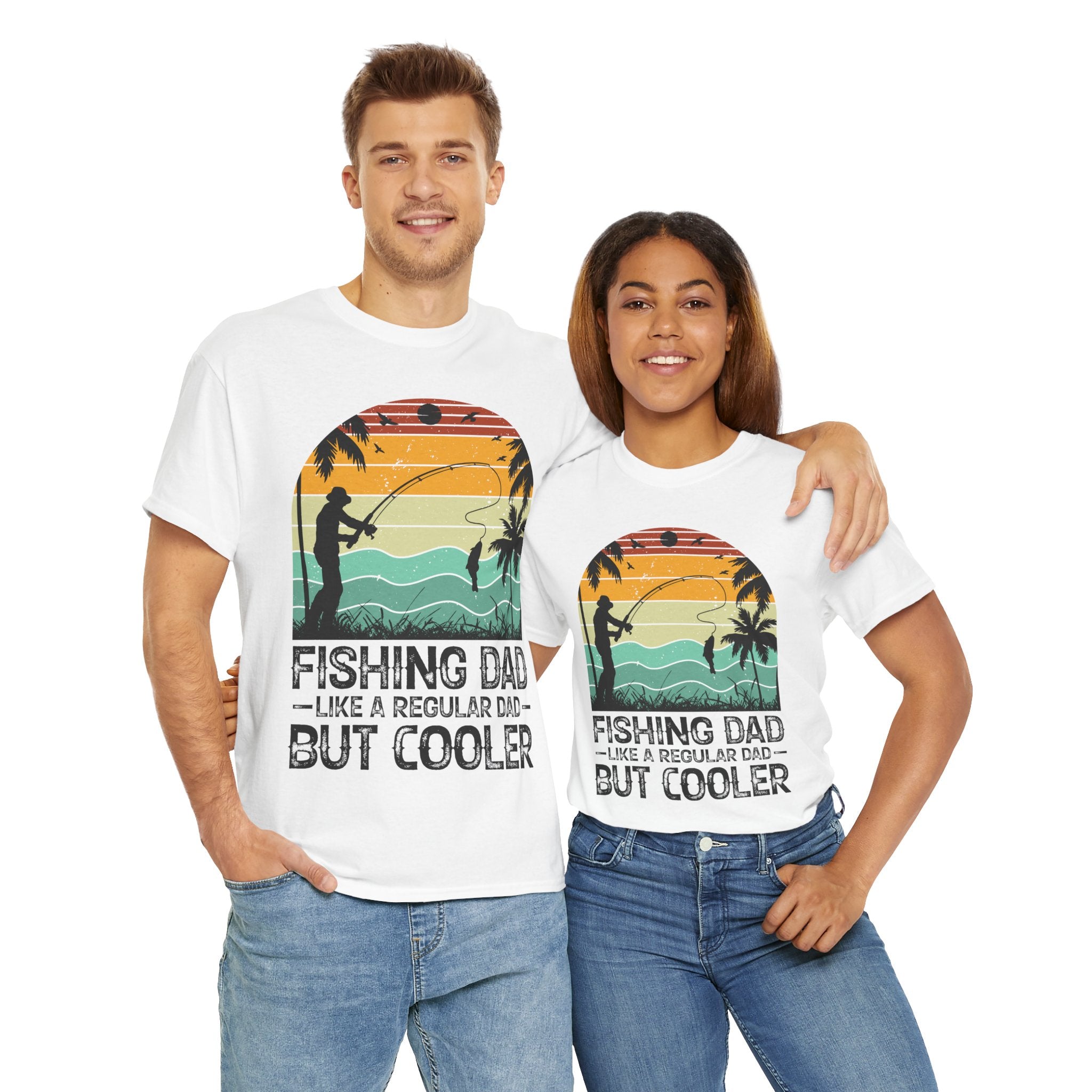 Minimalist Tropical Fishing Tee