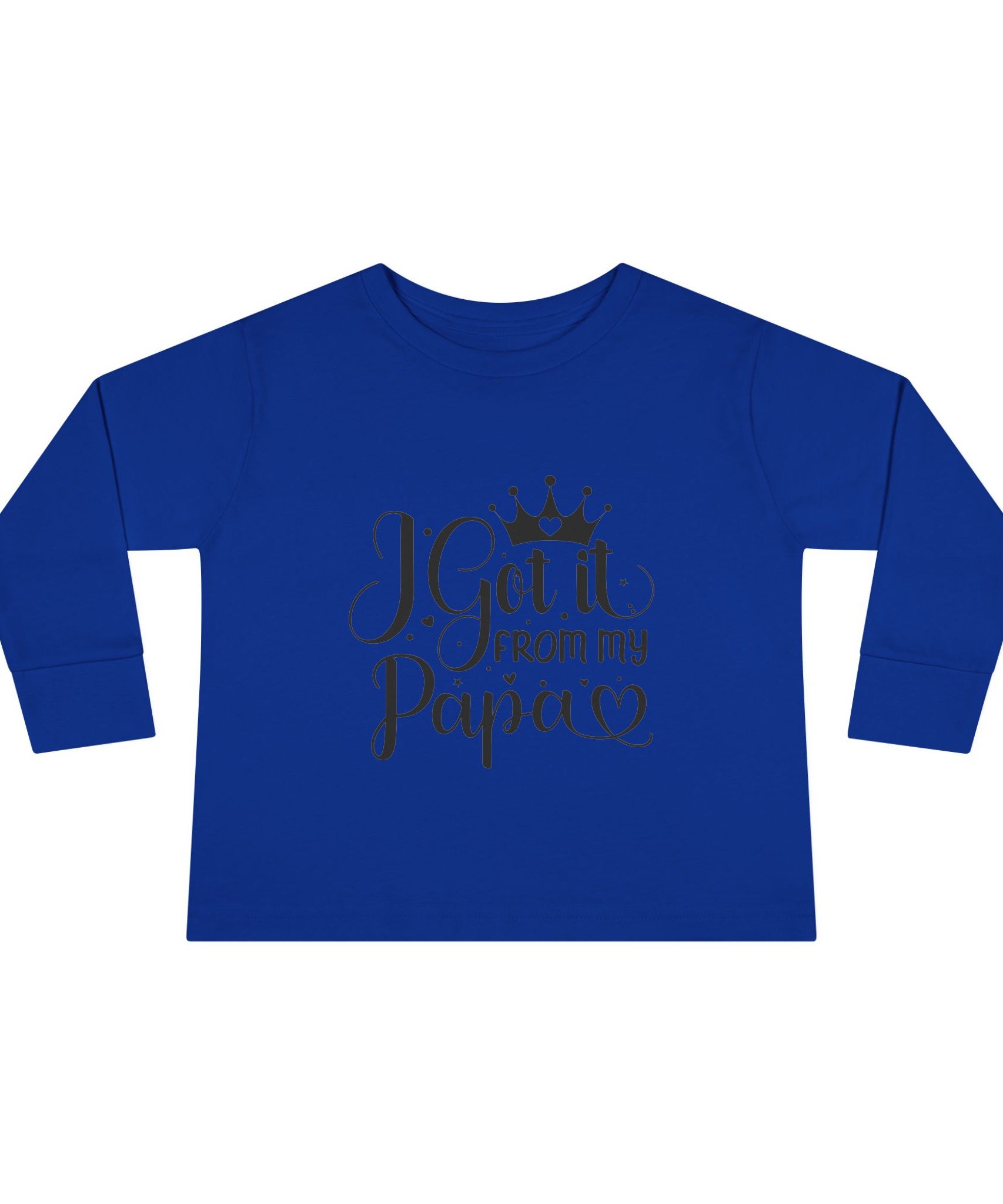Toddler Long Sleeve Tee - Cute Gift for Dads, Family Celebrations, Birthday Party - Gallory Hive