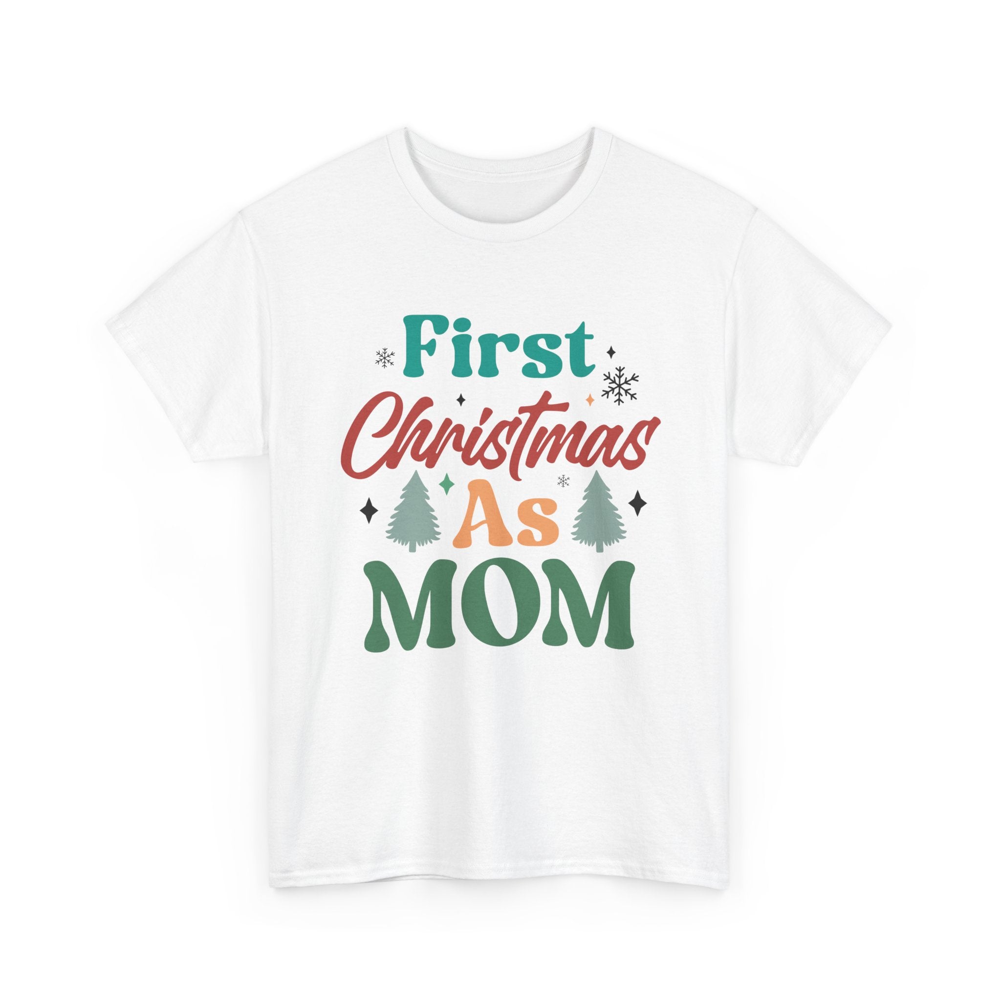 First Christmas as Mom T-Shirt | Gallory Hive