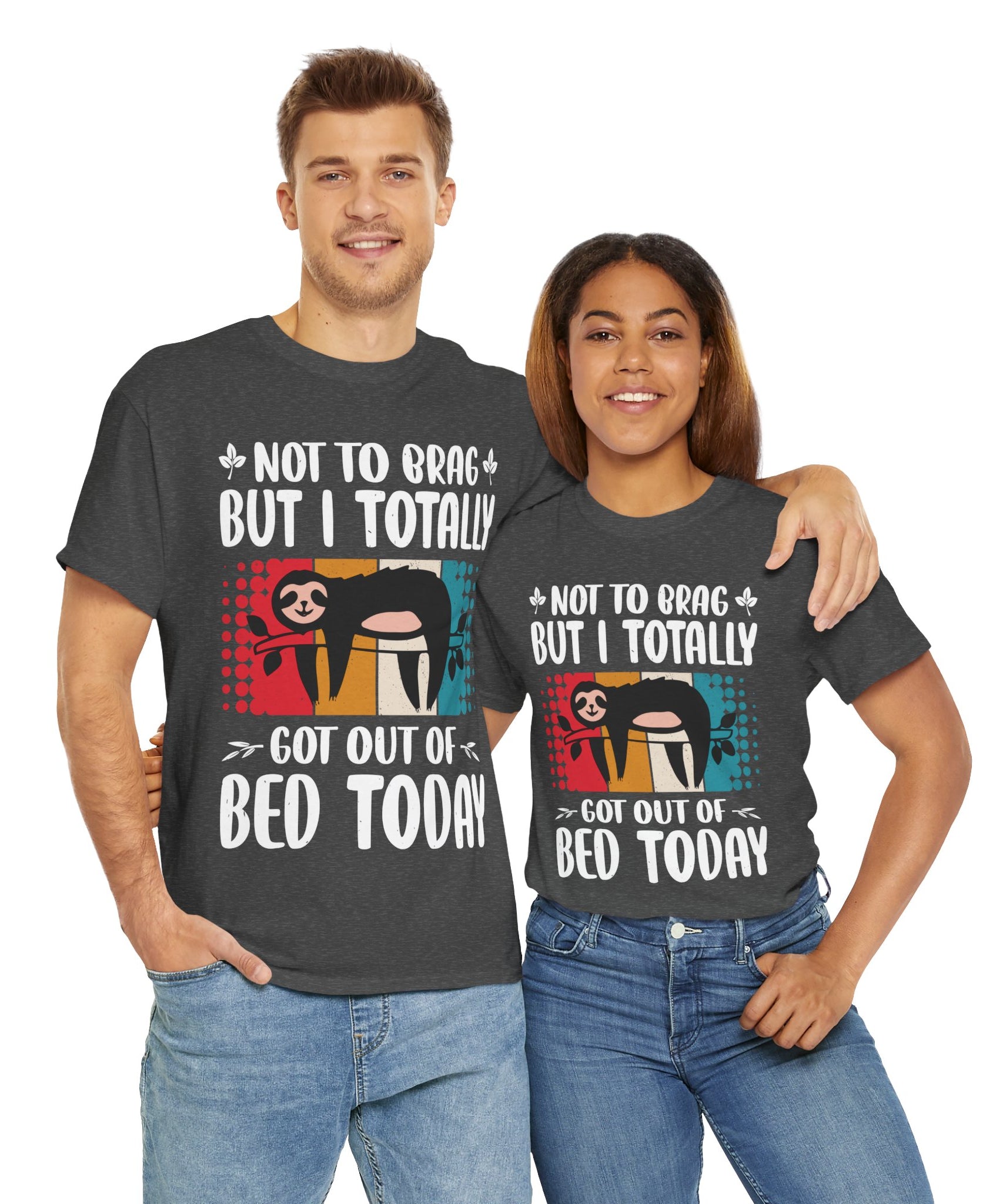 Vintage Got Out of Bed Sloth T-Shirt
