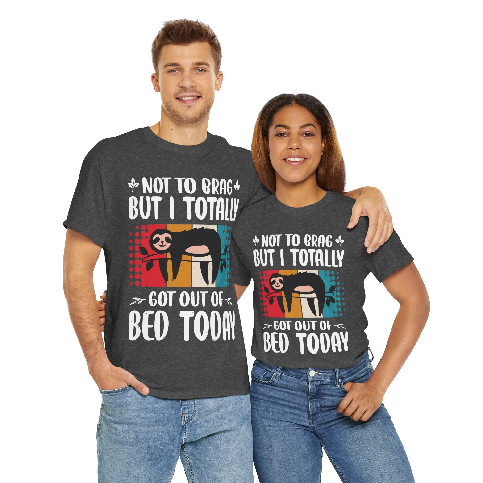 Vintage Got Out of Bed Sloth T-Shirt