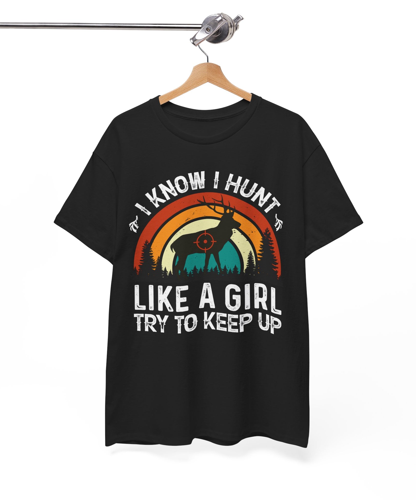Sunset Target Deer Shirt – Hunting Vibes | Gallory Hive