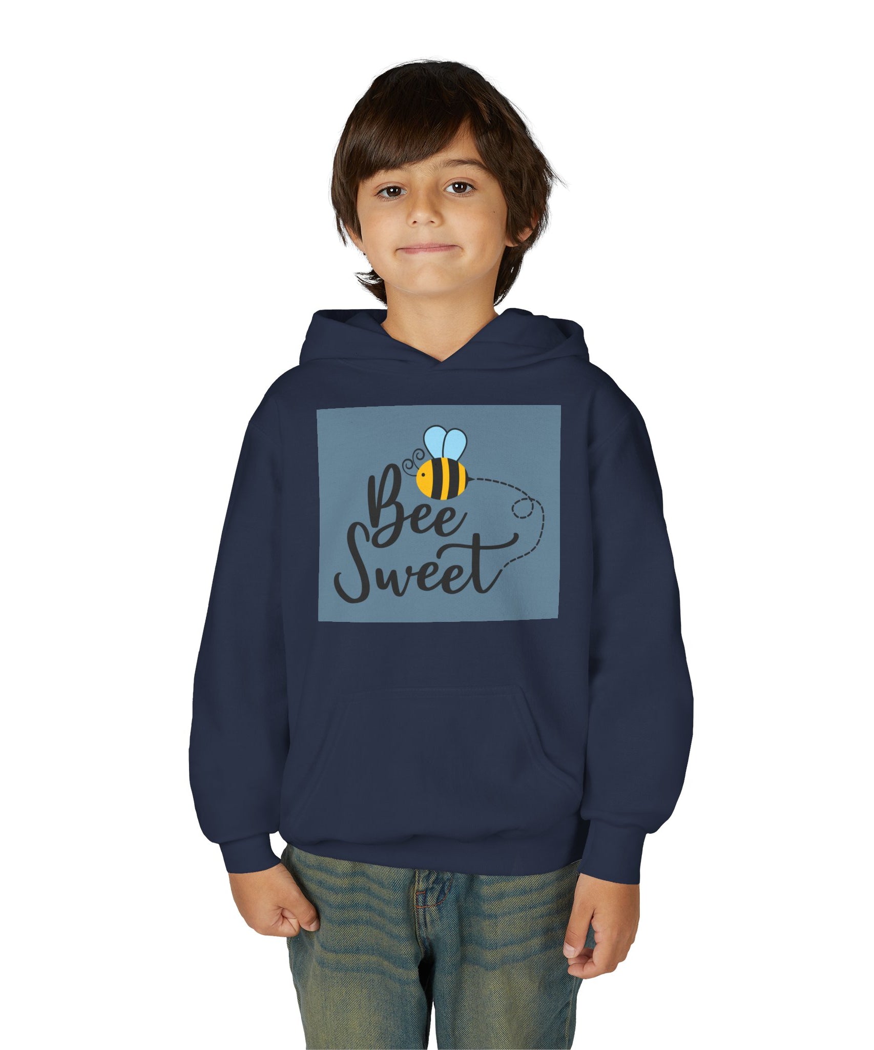 Unisex Kids Hoodie – Bee Sweet & Cozy