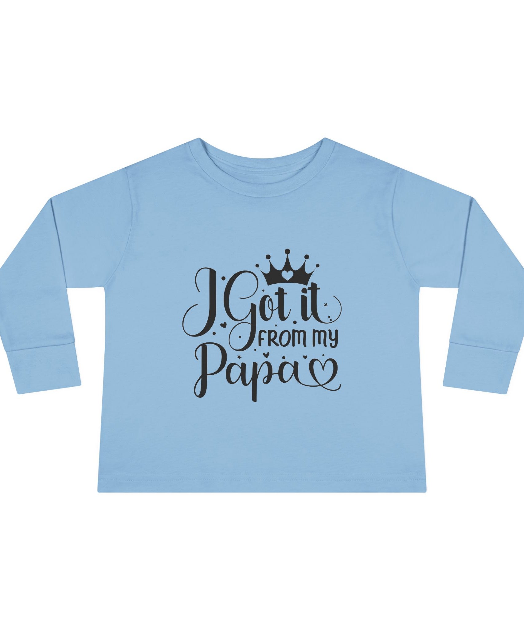 Toddler Long Sleeve Tee - Cute Gift for Dads, Family Celebrations, Birthday Party - Gallory Hive