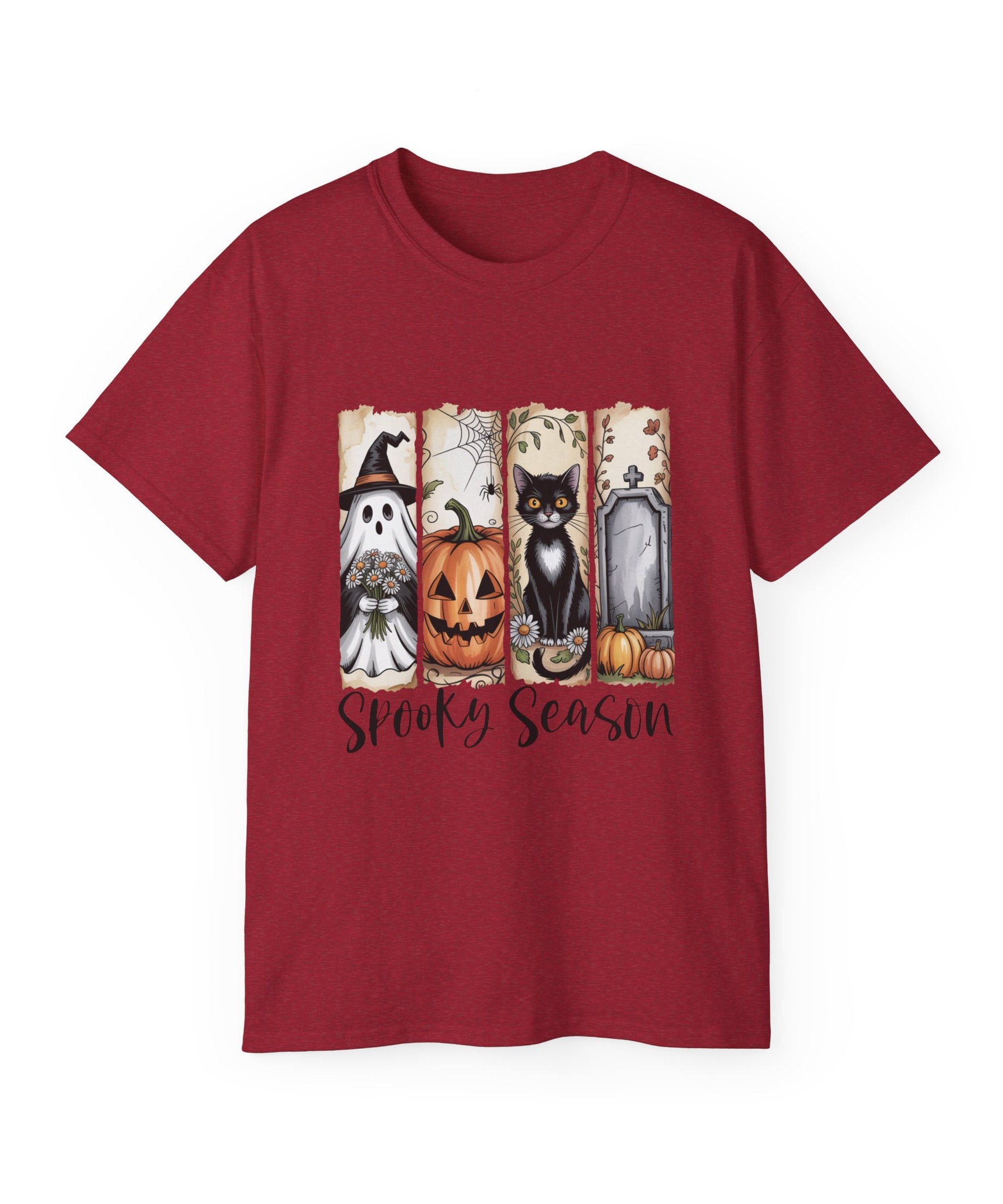 Unisex Spooky Season Tee - Inspirational Casual Wear, Christian T-Shirt, Motivational Gift, Faith-Based Apparel, Everyday Comfort - Gallory Hive