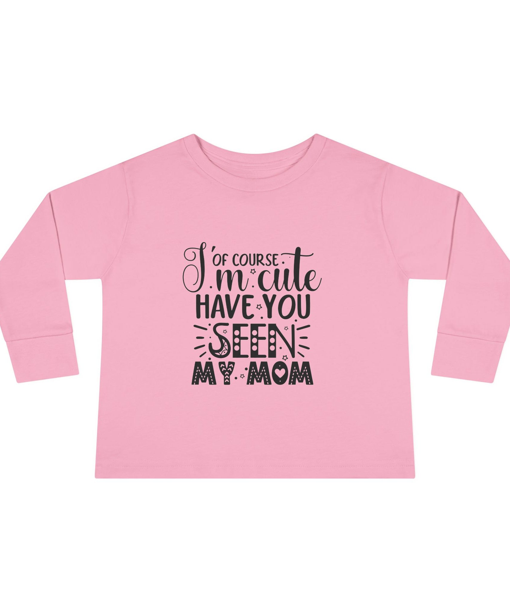 Toddler Long Sleeve Tee - Cute Gift for Dads, Family Celebrations, Birthday Party - Gallory Hive