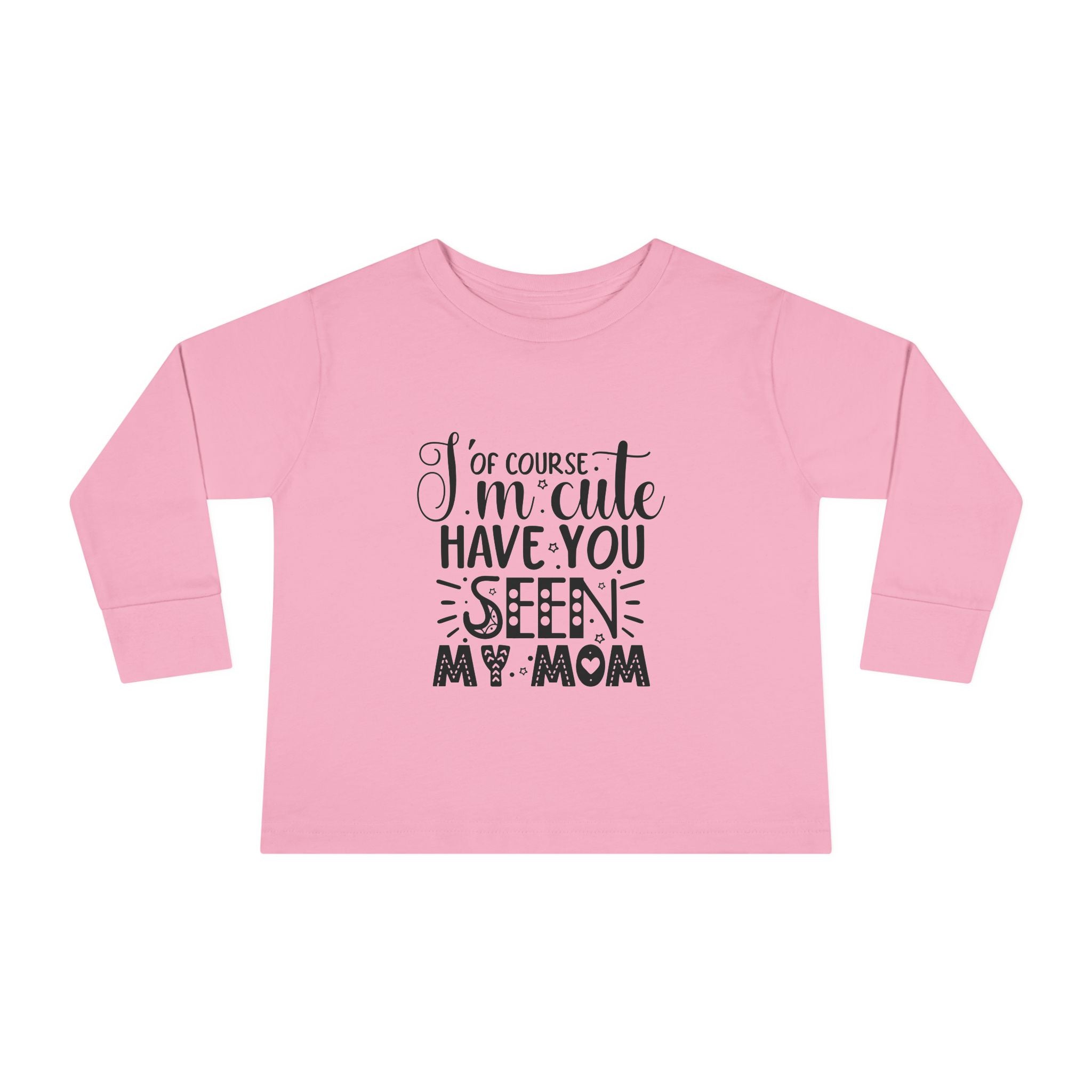 Toddler Long Sleeve Tee - Cute Gift for Dads, Family Celebrations, Birthday Party