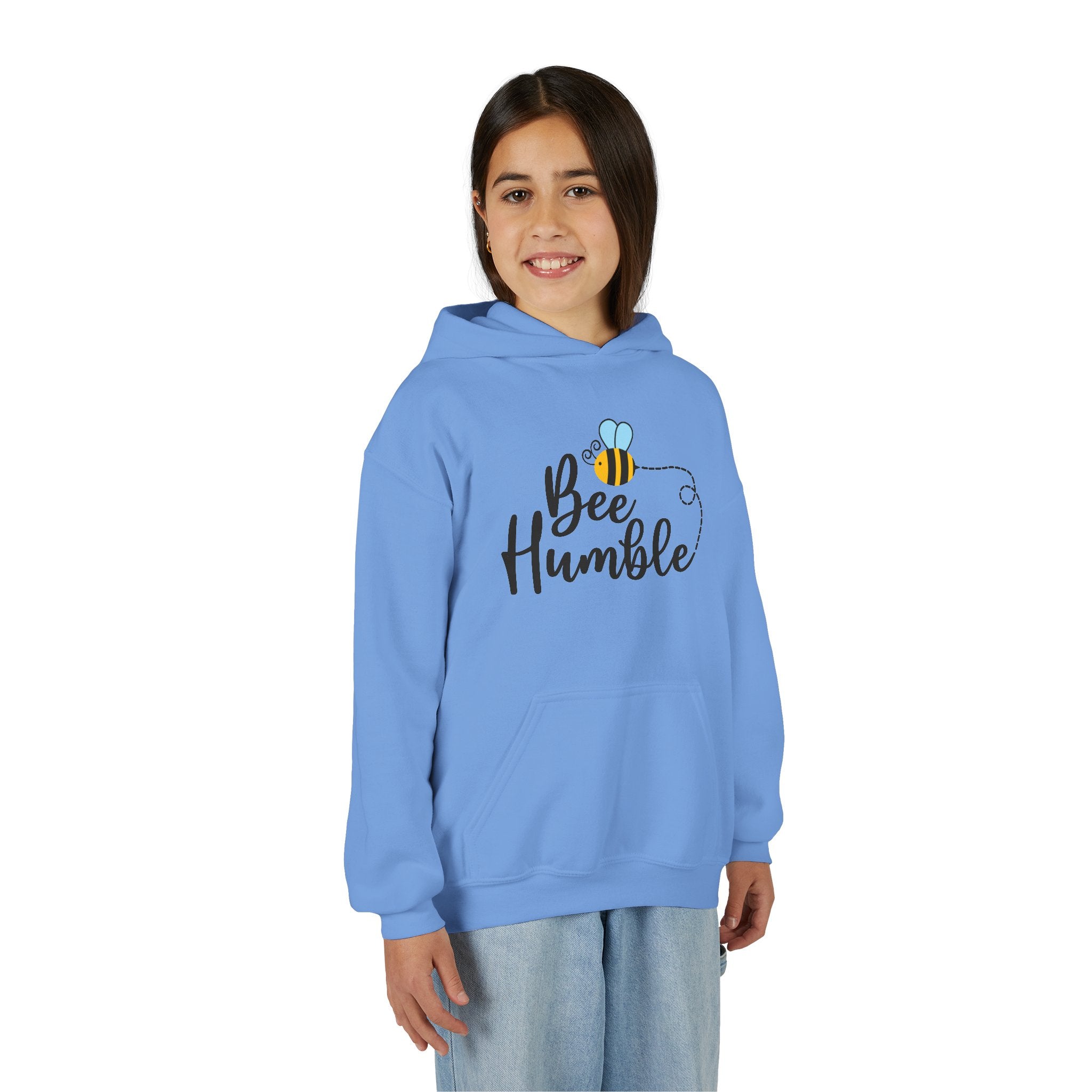 Bee Humble Unisex Kid's Hoodie – Smart Style with a Buzz