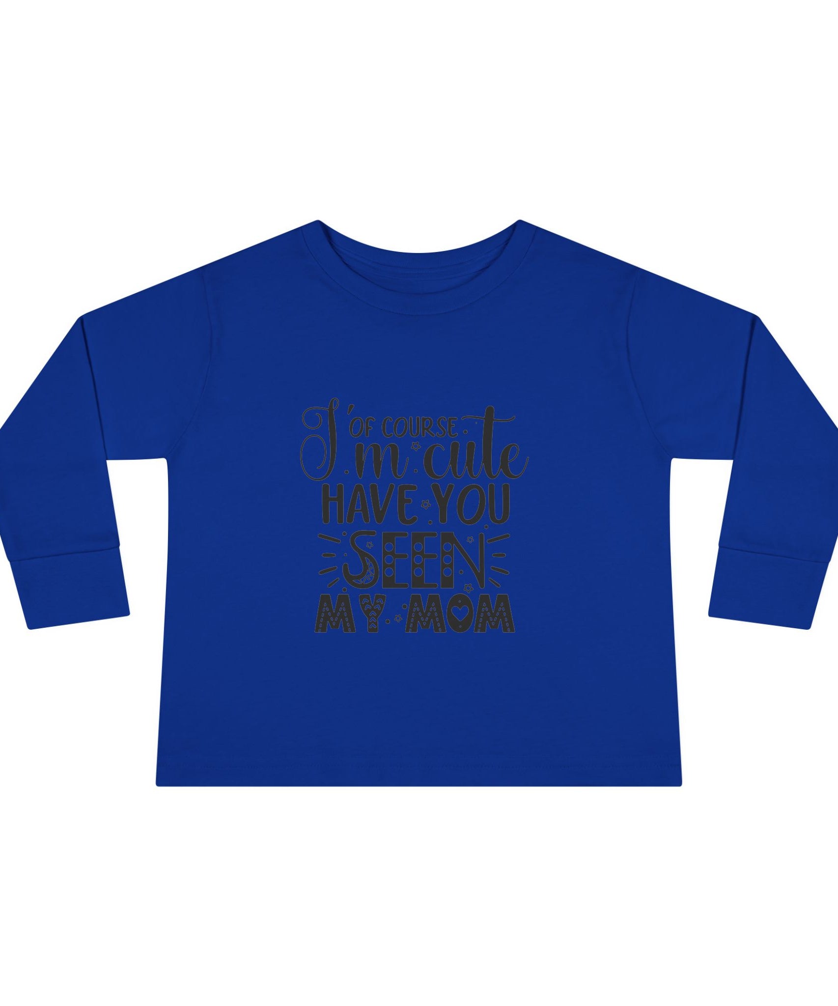 Toddler Long Sleeve Tee - Cute Gift for Dads, Family Celebrations, Birthday Party - Gallory Hive