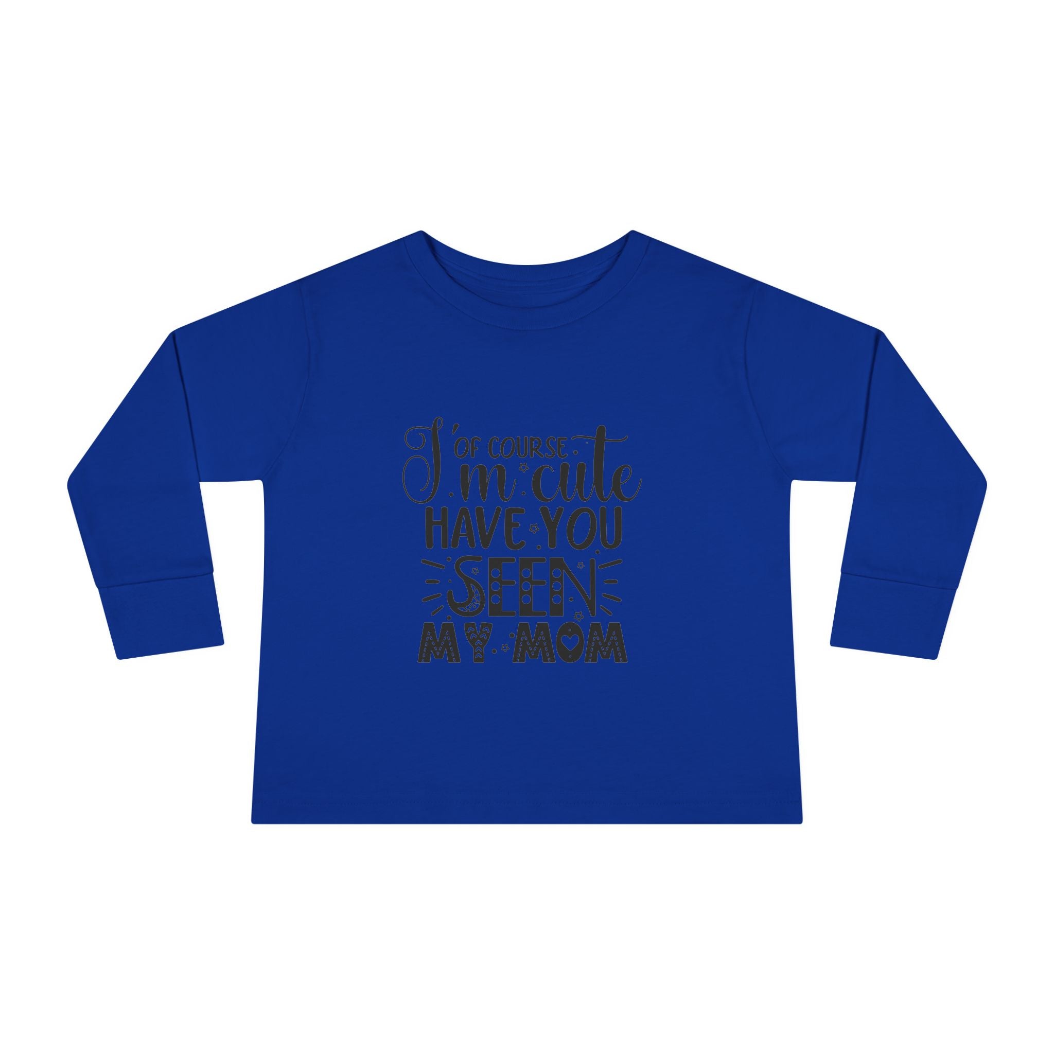 Toddler Long Sleeve Tee - Cute Gift for Dads, Family Celebrations, Birthday Party