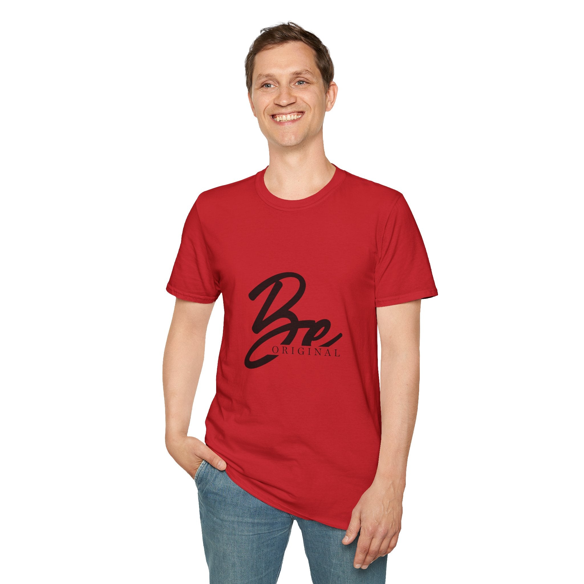 Unisex T-Shirt – "Be Original" Quote Tee - Positive Affirmation Shirt for Friends, Inspirational Tee