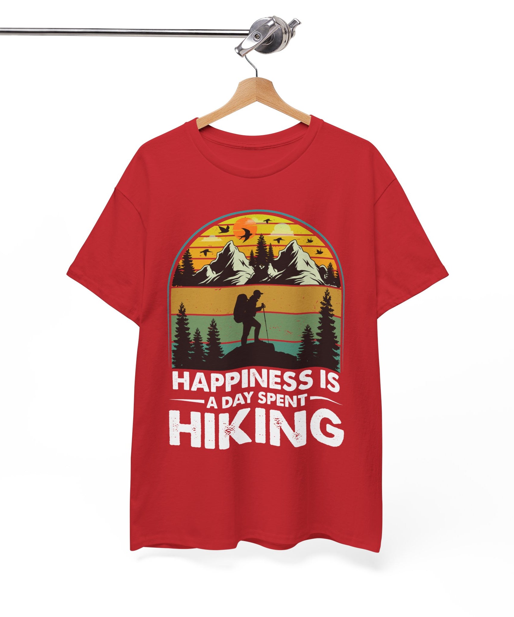Vintage Hiker Sunset Mountain Tee | Gallory Hive