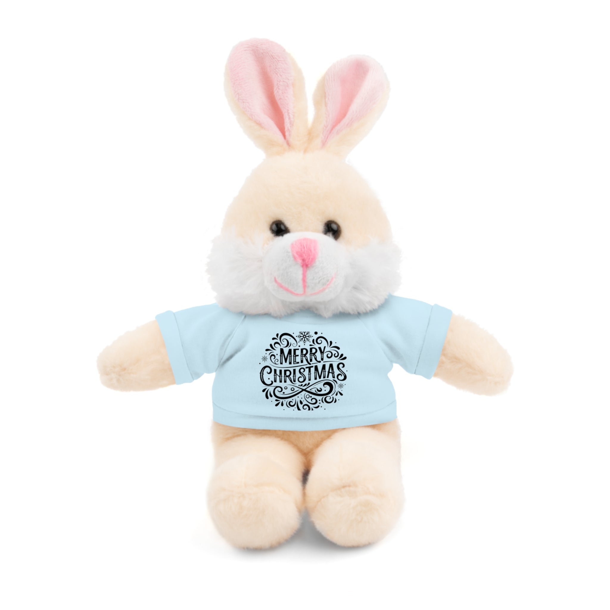 Festive Merry Christmas Stuffed Bunny | Gallory Hive