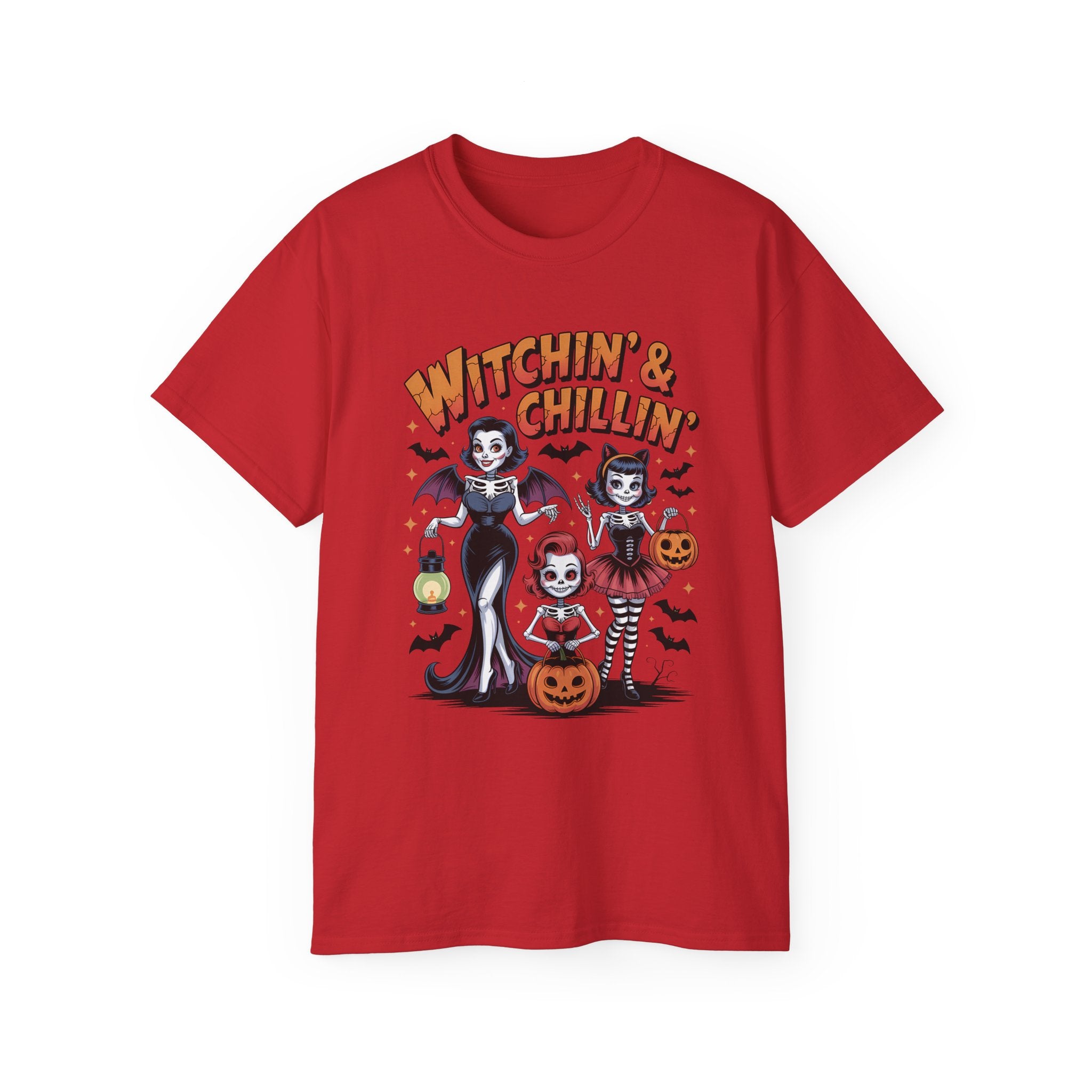 Retro Spooky Girls Halloween Tee | Gallory Hive