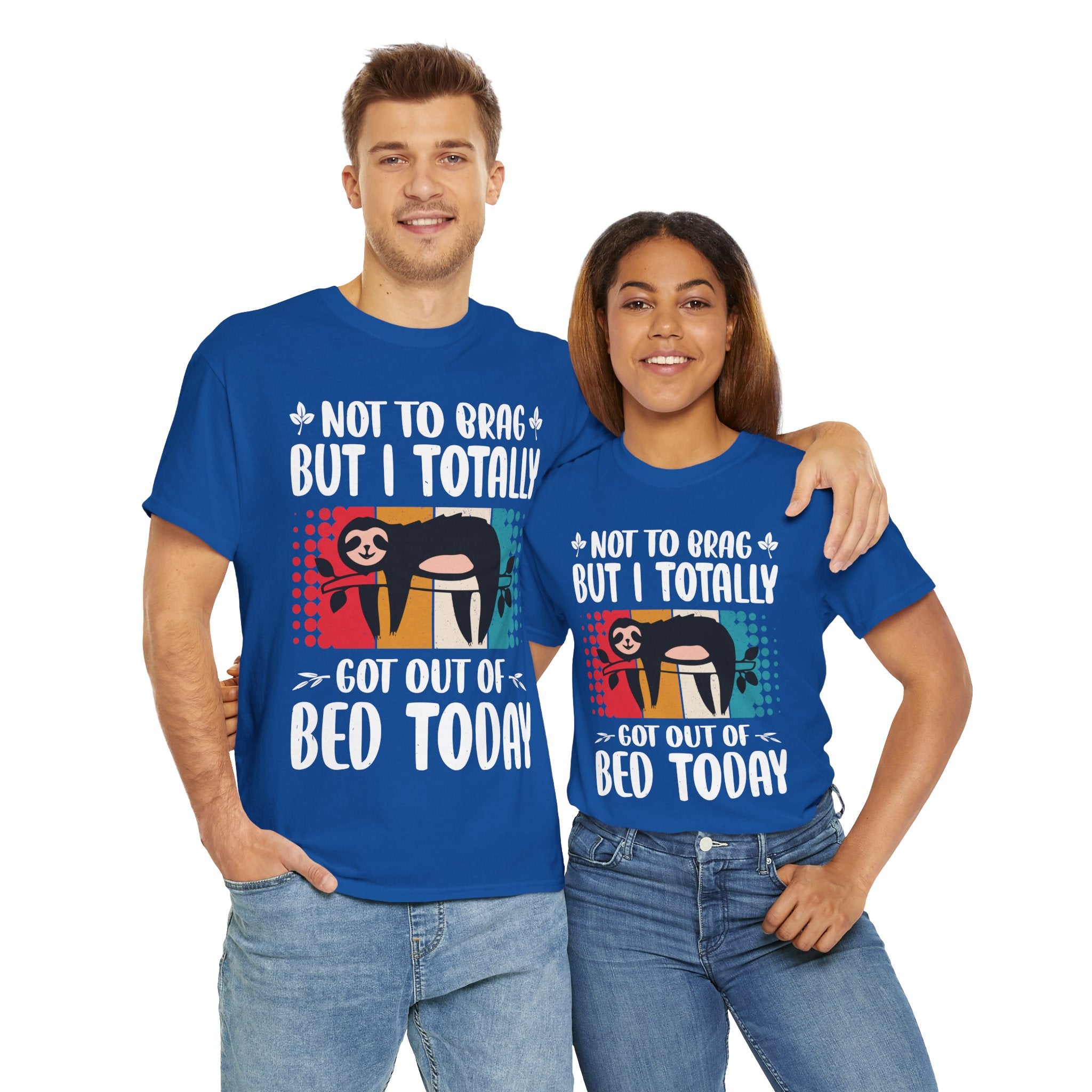 Vintage Got Out of Bed Sloth T-Shirt