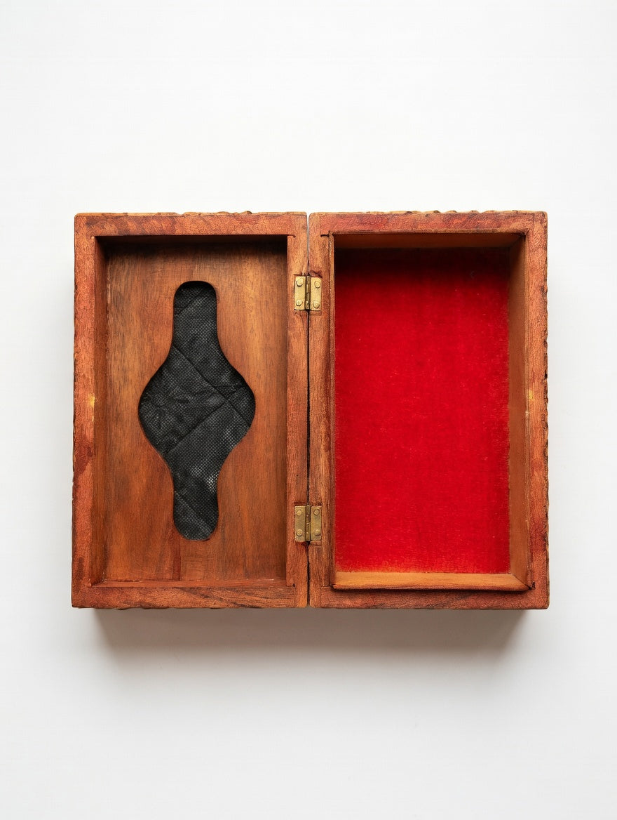 Handcrafted Wooden Tissue Box Holder Case | Gallory Hive